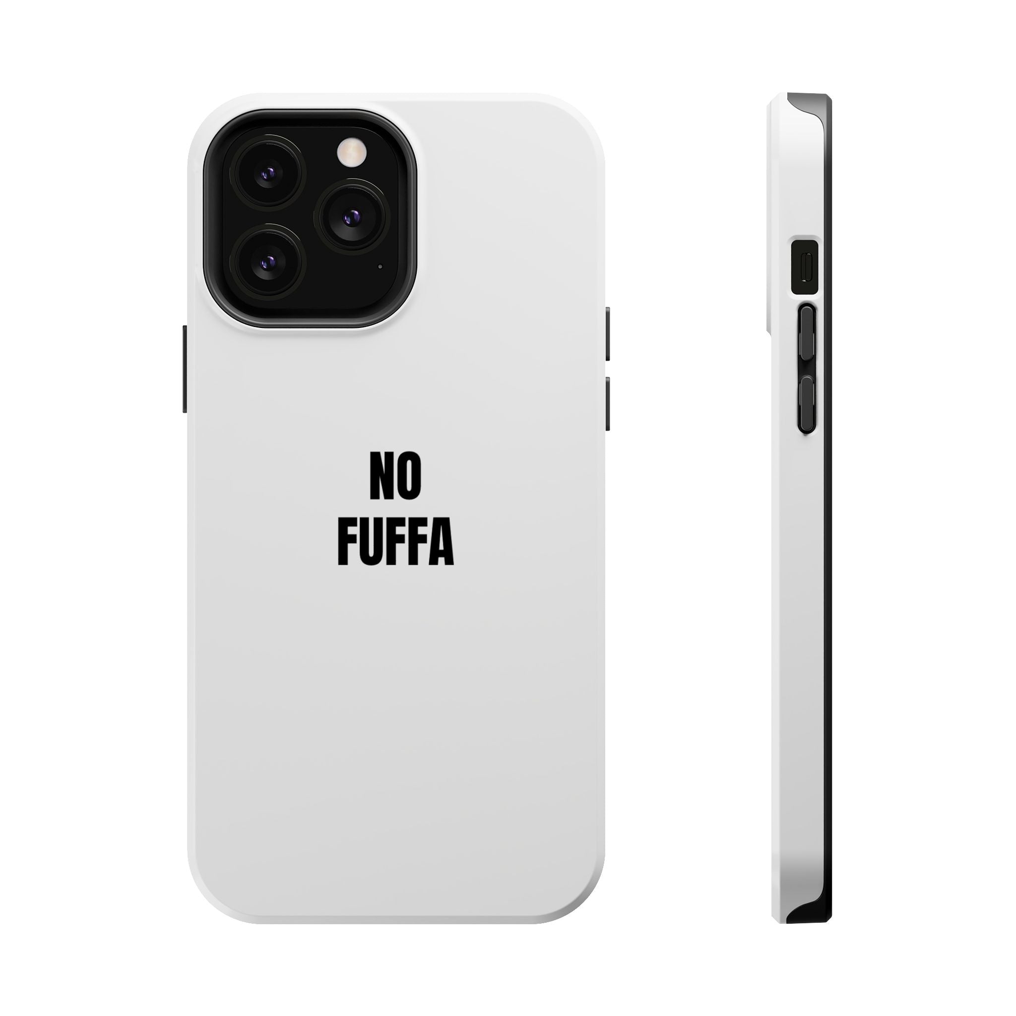“NO FUFFA” - WHITE COVER