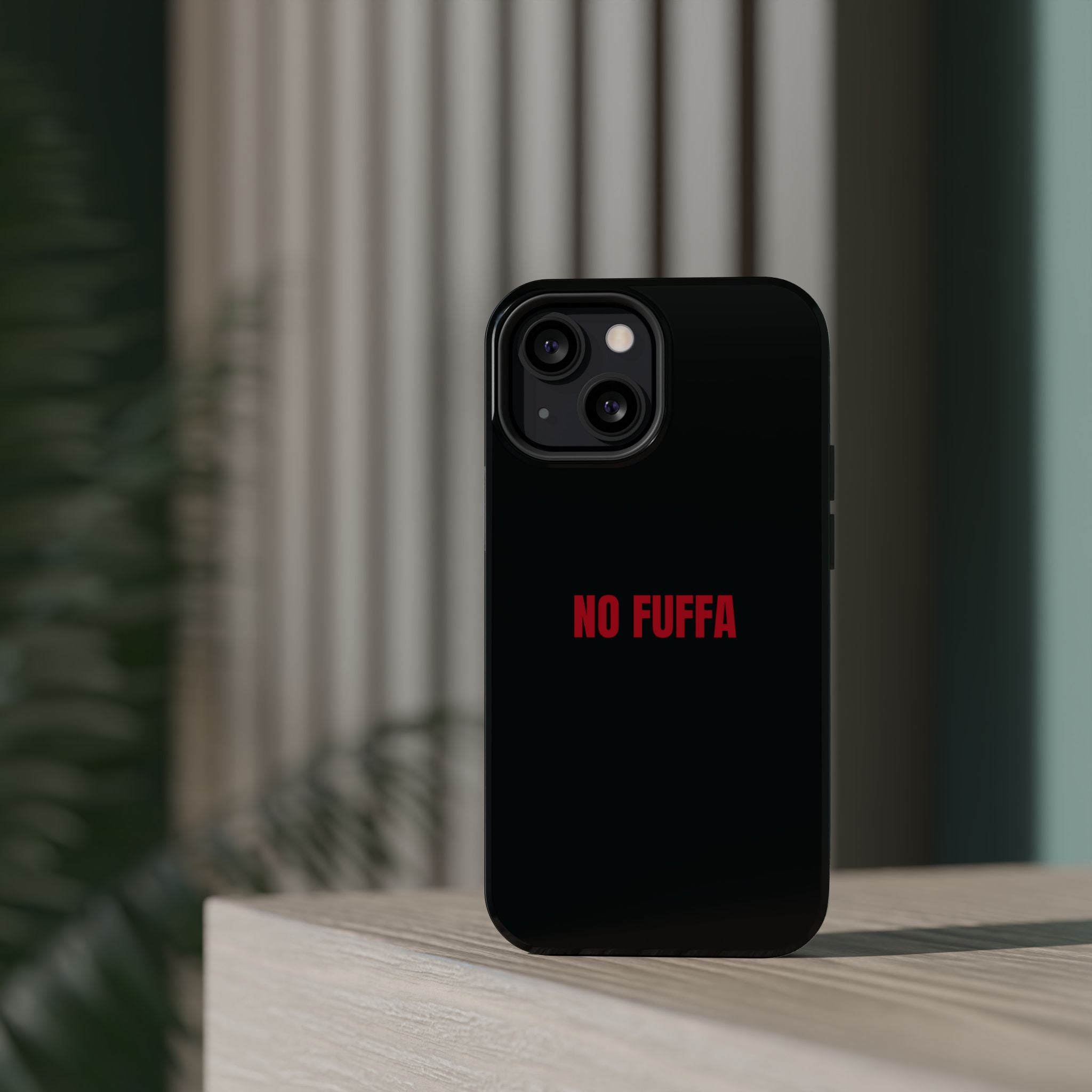 “NO FUFFA” - BLACK COVER