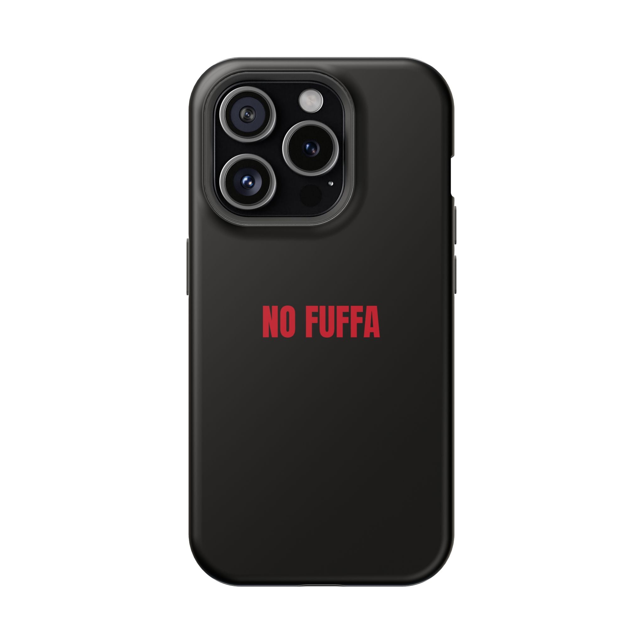 “NO FUFFA” - BLACK COVER