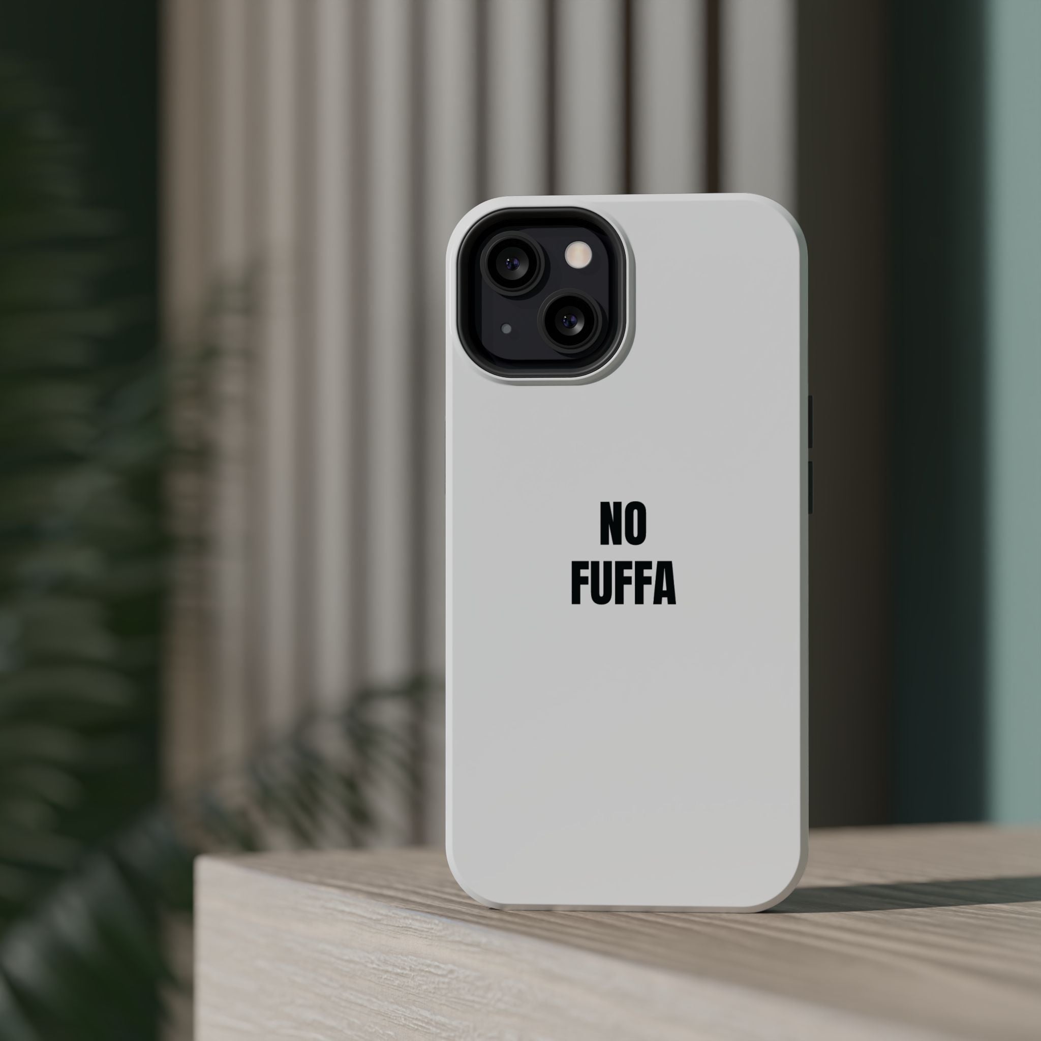 “NO FUFFA” - WHITE COVER