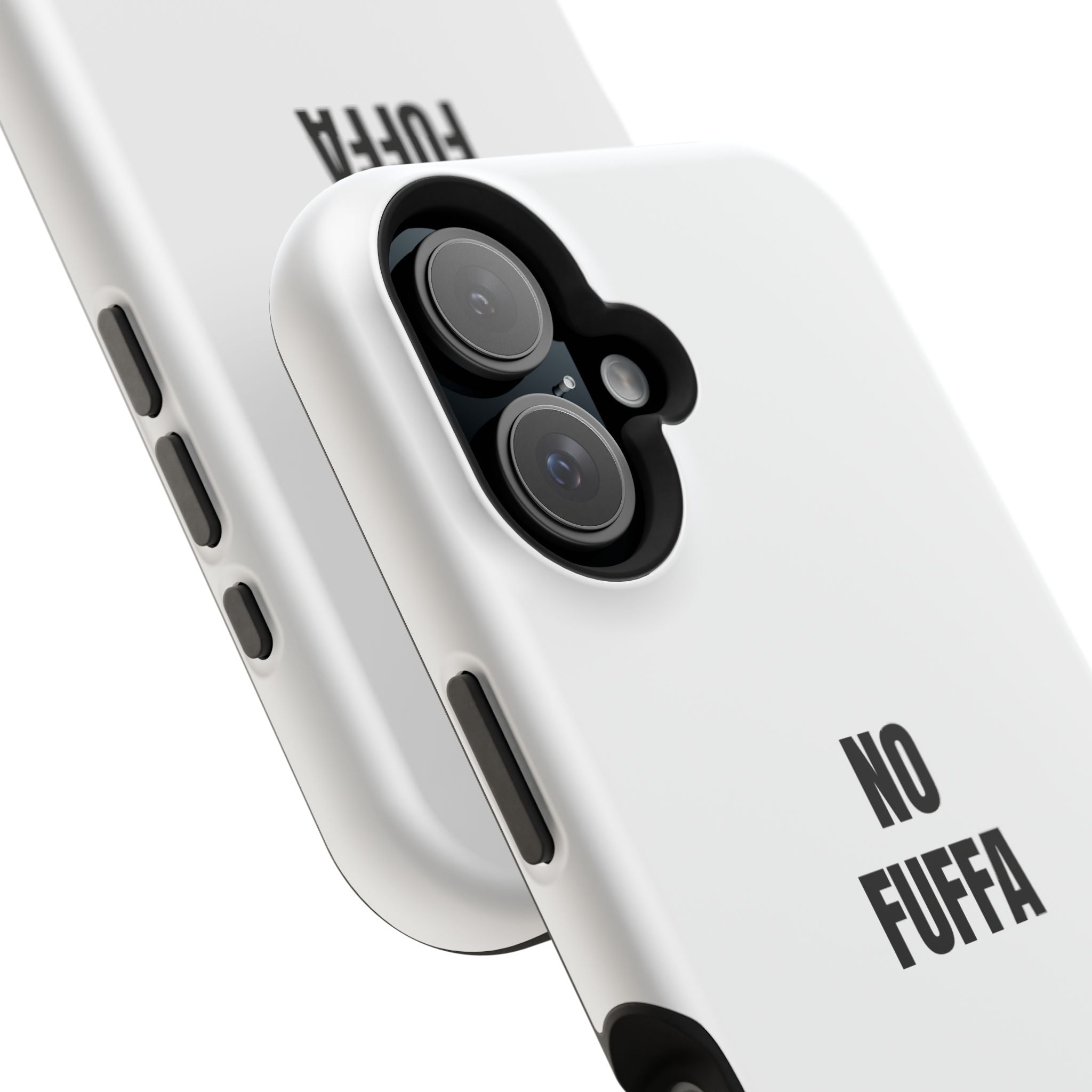 “NO FUFFA” - WHITE COVER