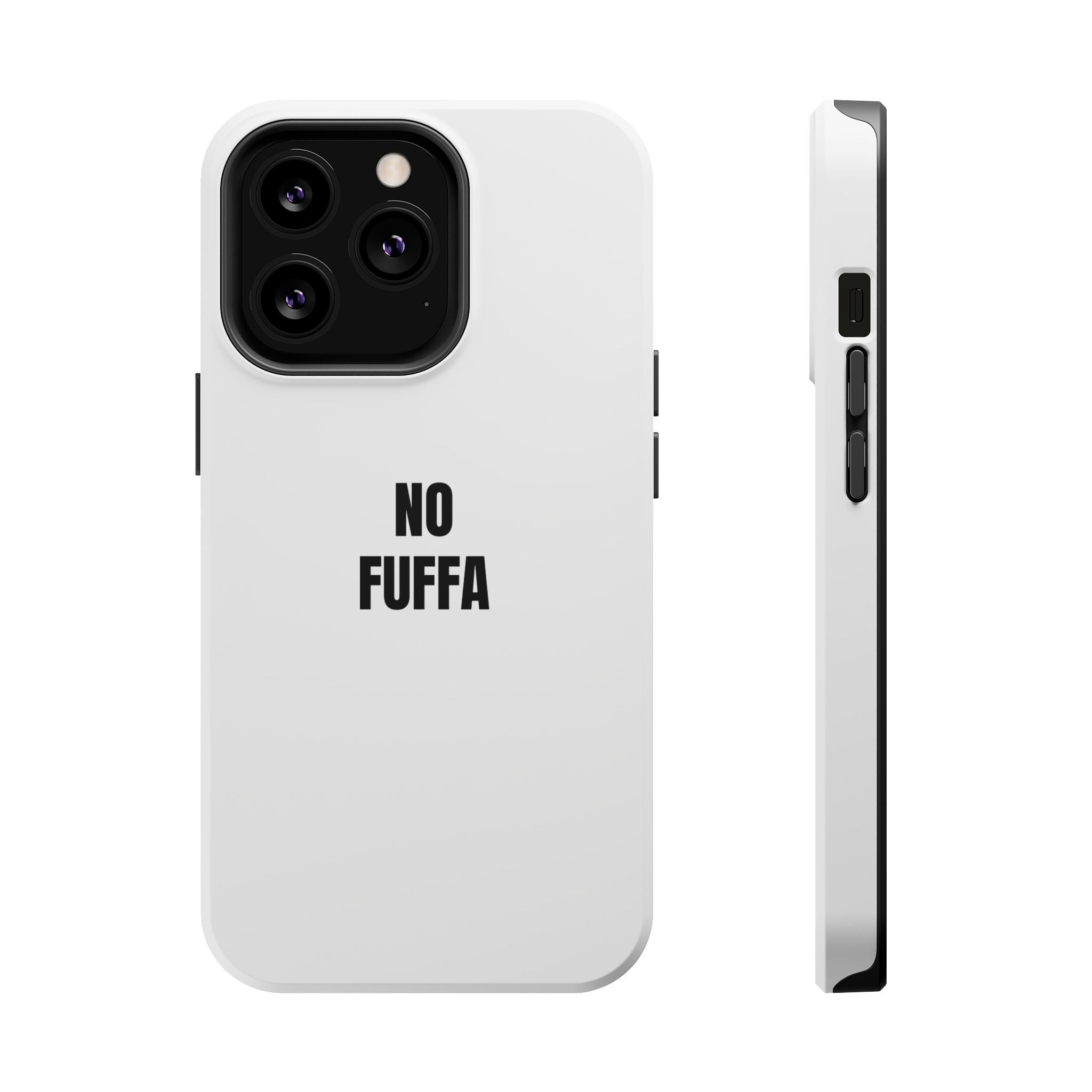 “NO FUFFA” - WHITE COVER