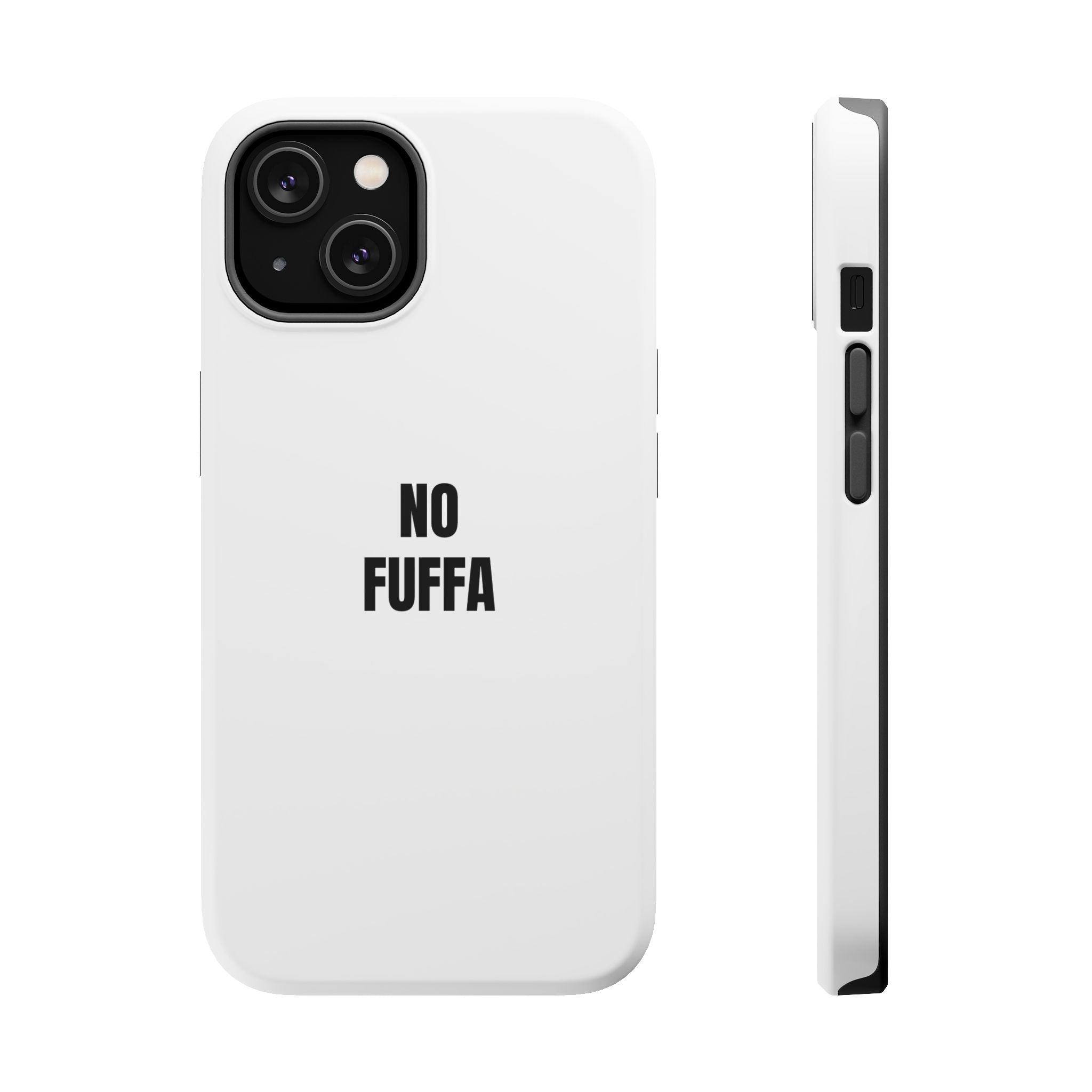 “NO FUFFA” - WHITE COVER