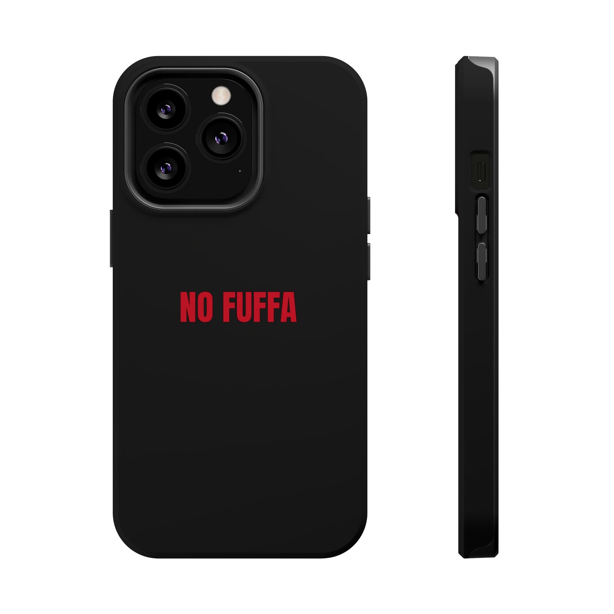 “NO FUFFA” - BLACK COVER
