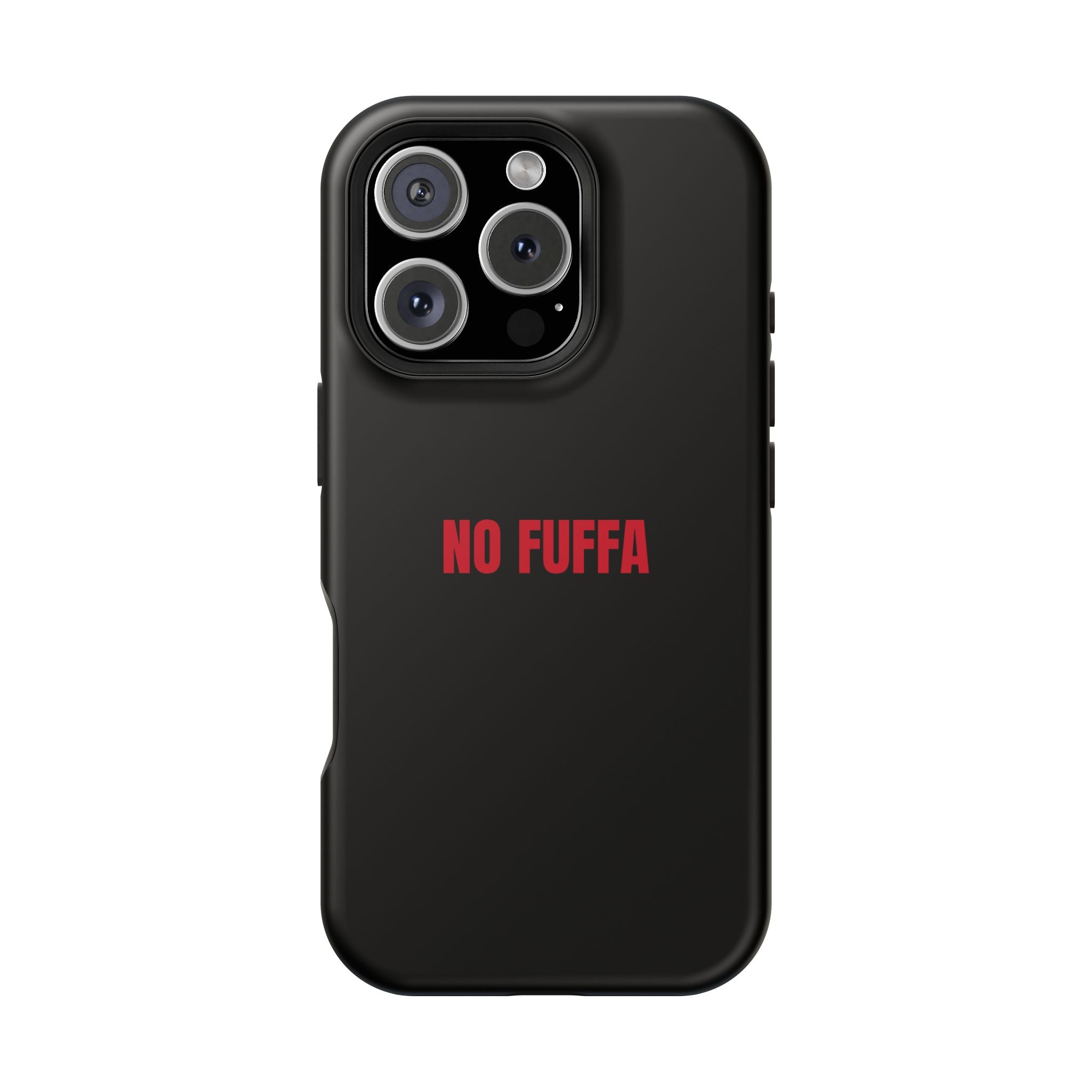 “NO FUFFA” - BLACK COVER