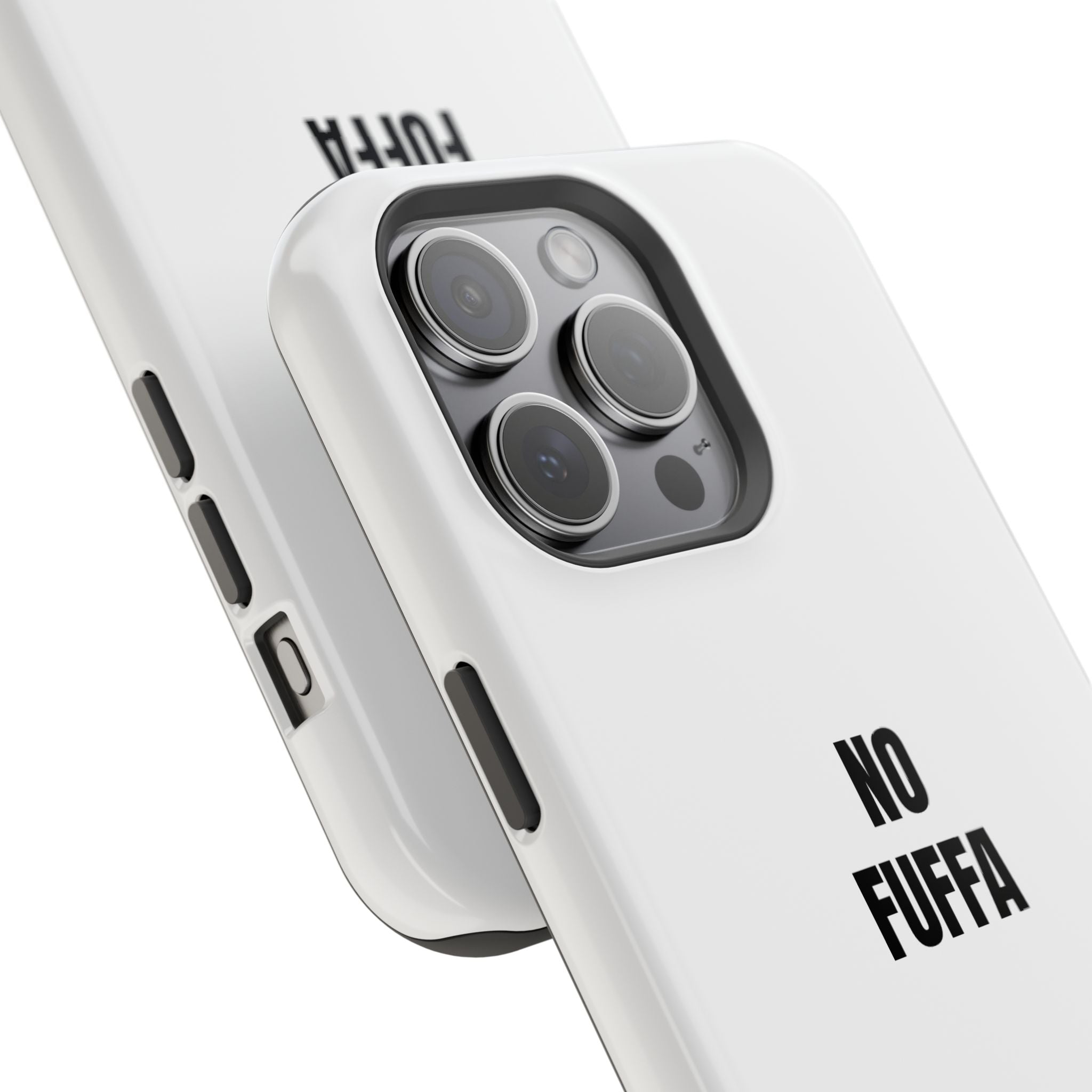 “NO FUFFA” - WHITE COVER