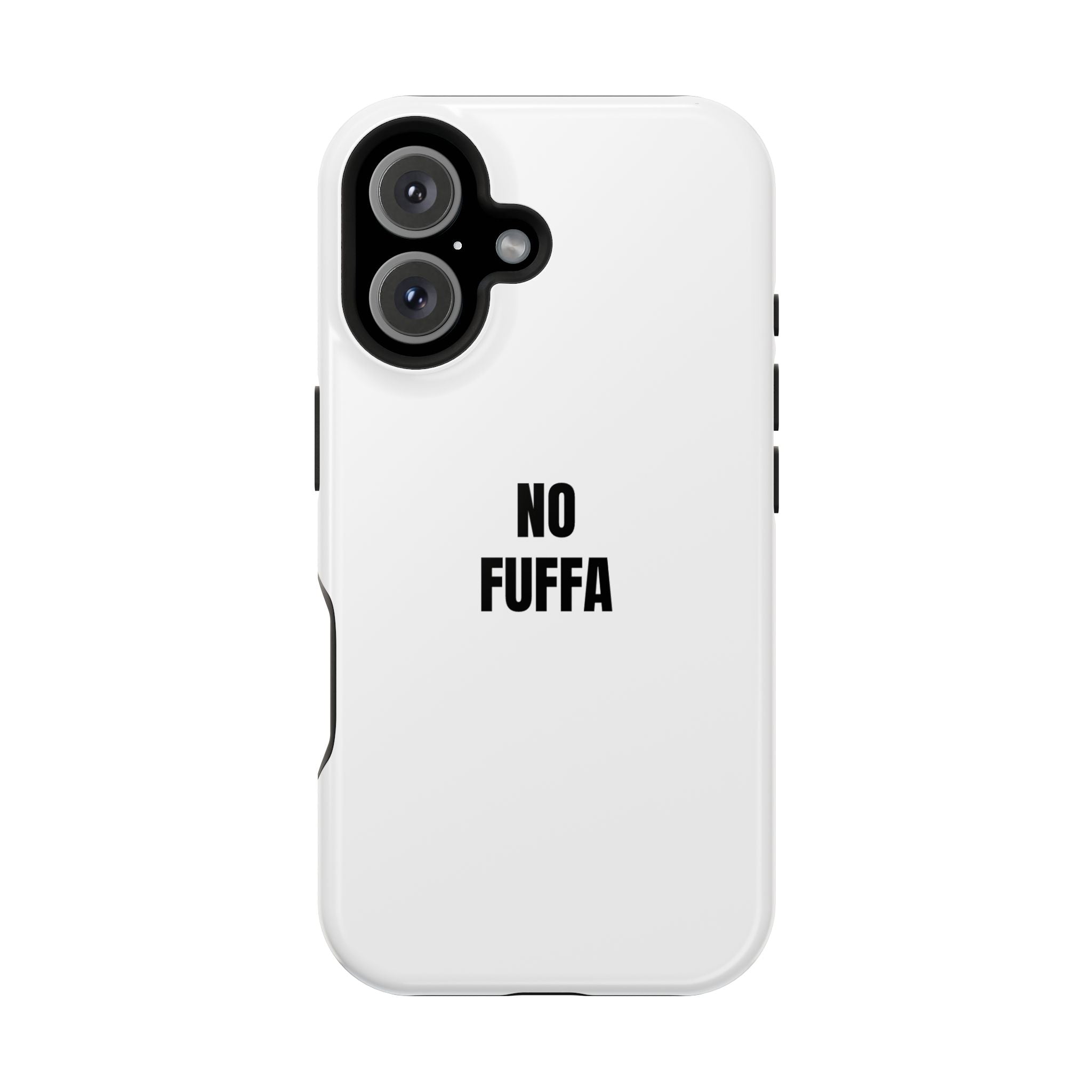 “NO FUFFA” - WHITE COVER