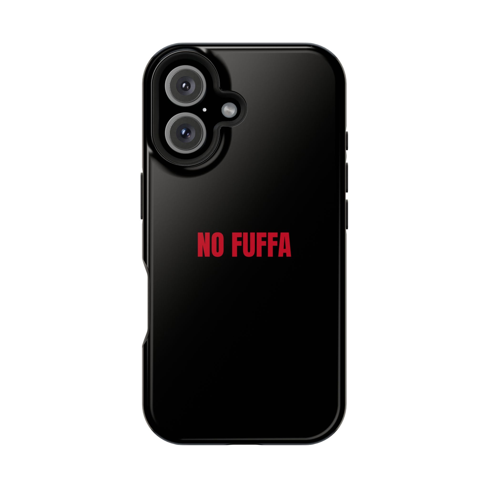 “NO FUFFA” - BLACK COVER