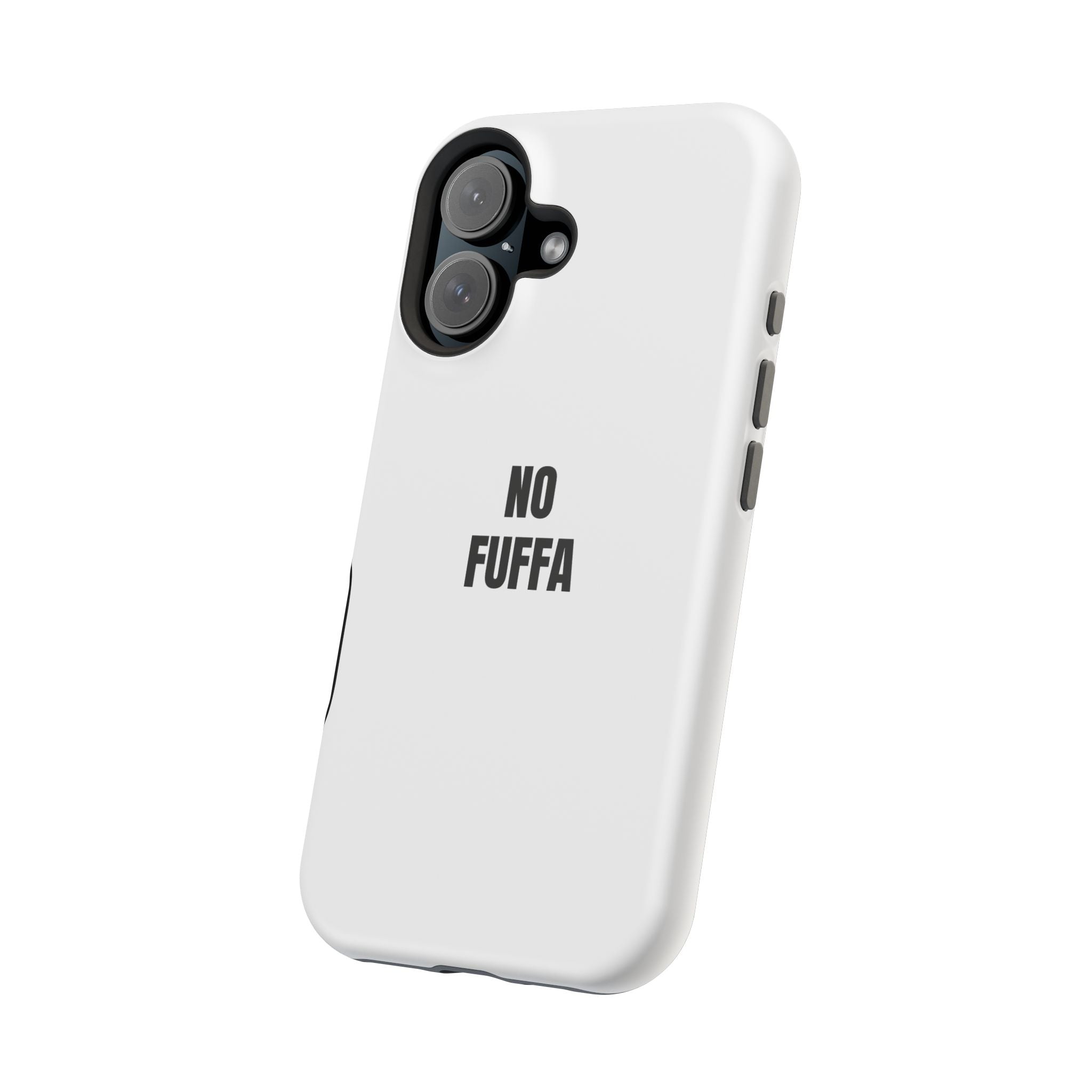 “NO FUFFA” - WHITE COVER