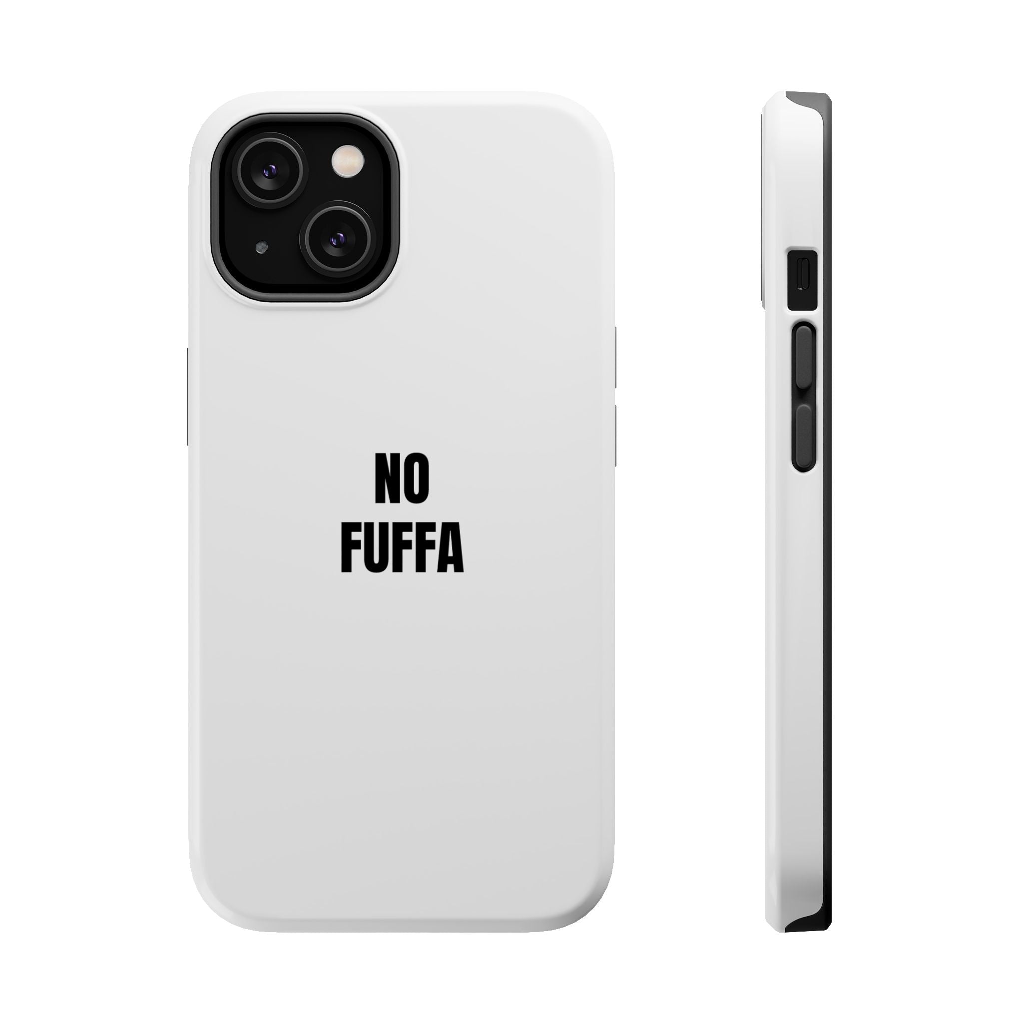 “NO FUFFA” - WHITE COVER