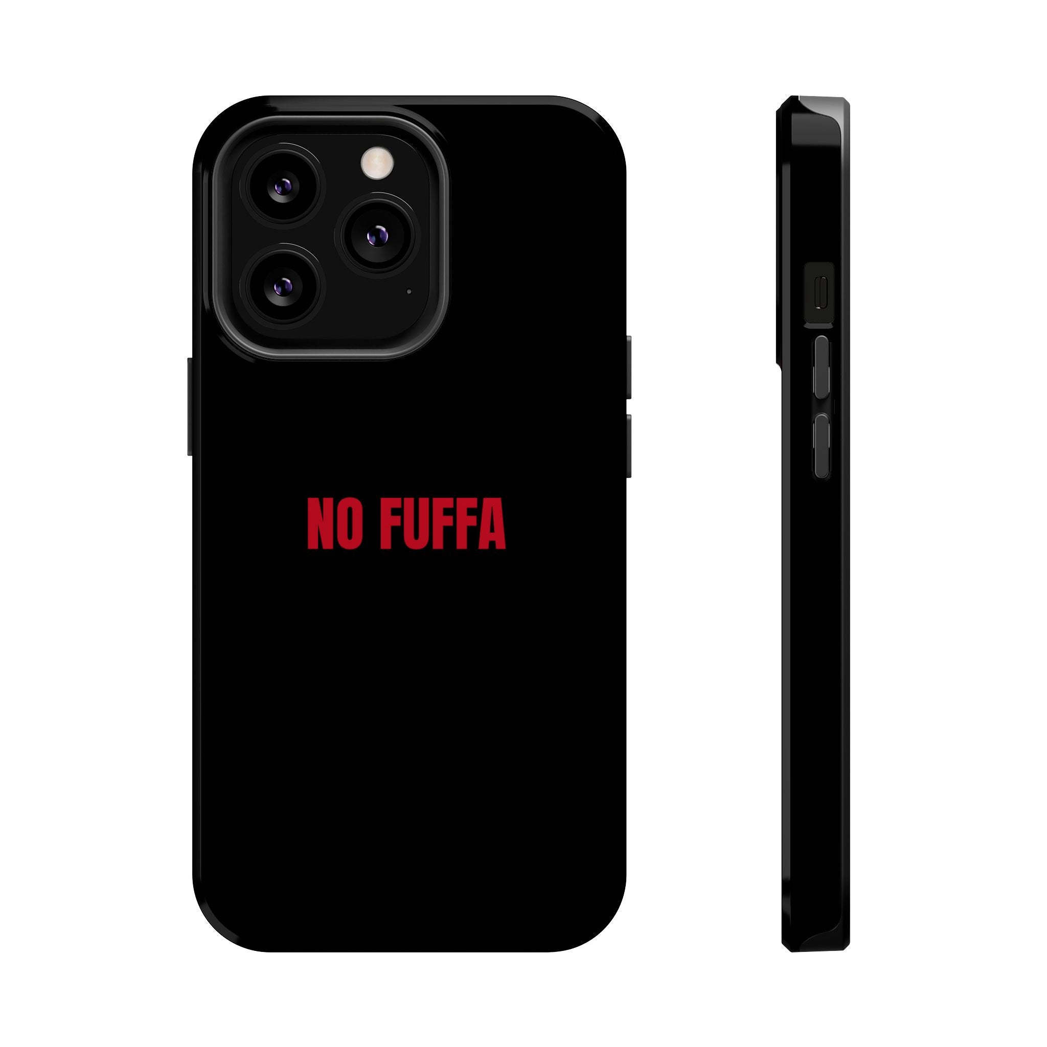 “NO FUFFA” - BLACK COVER