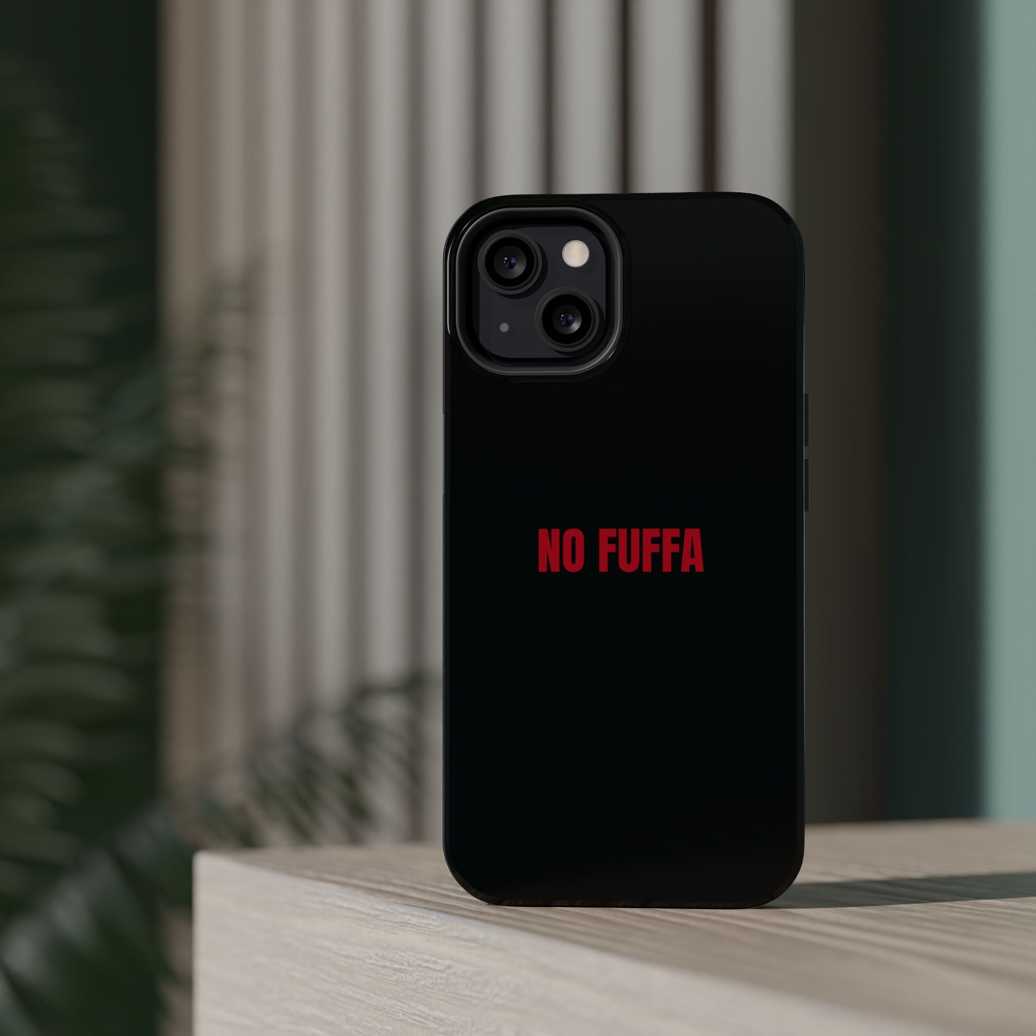 “NO FUFFA” - BLACK COVER