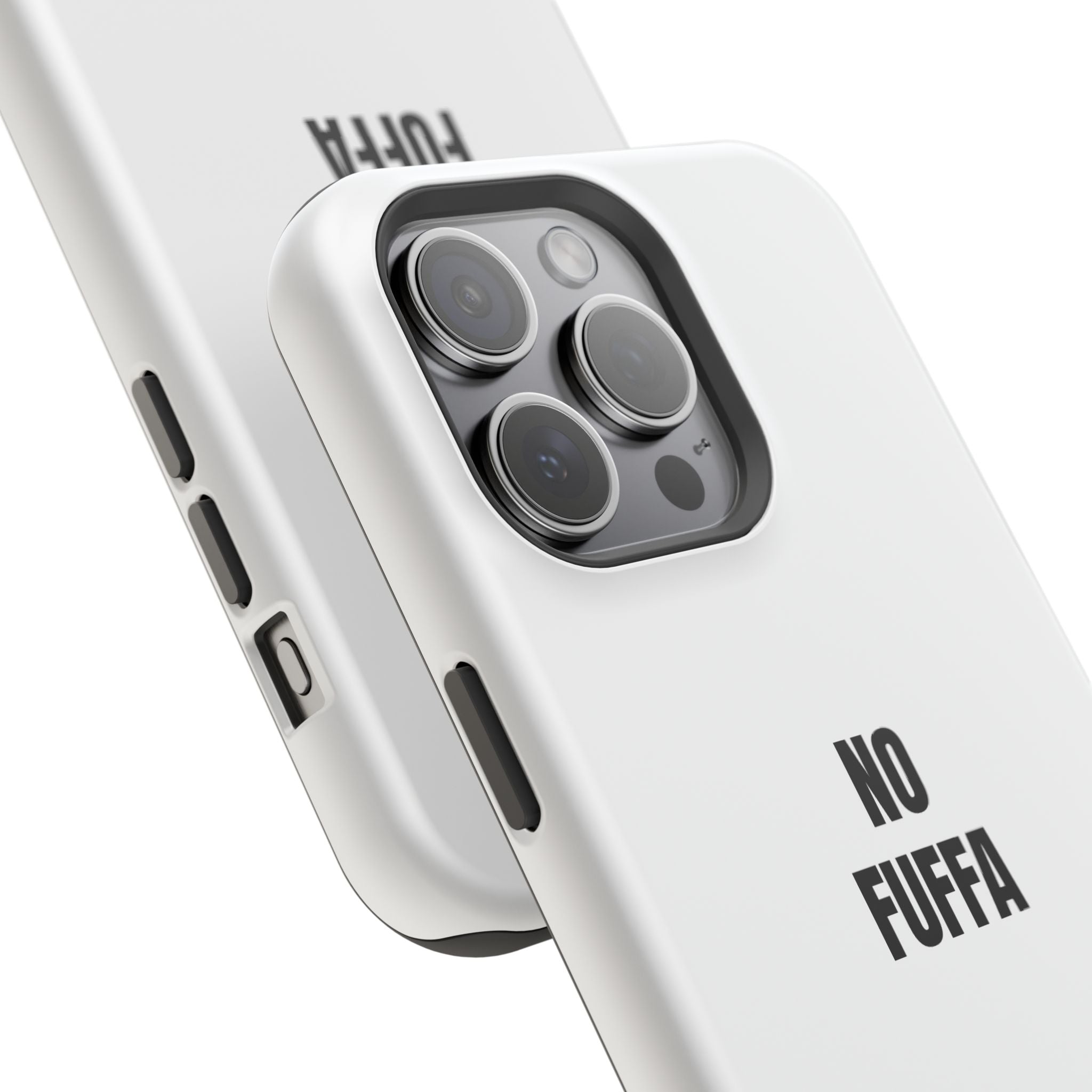 “NO FUFFA” - WHITE COVER