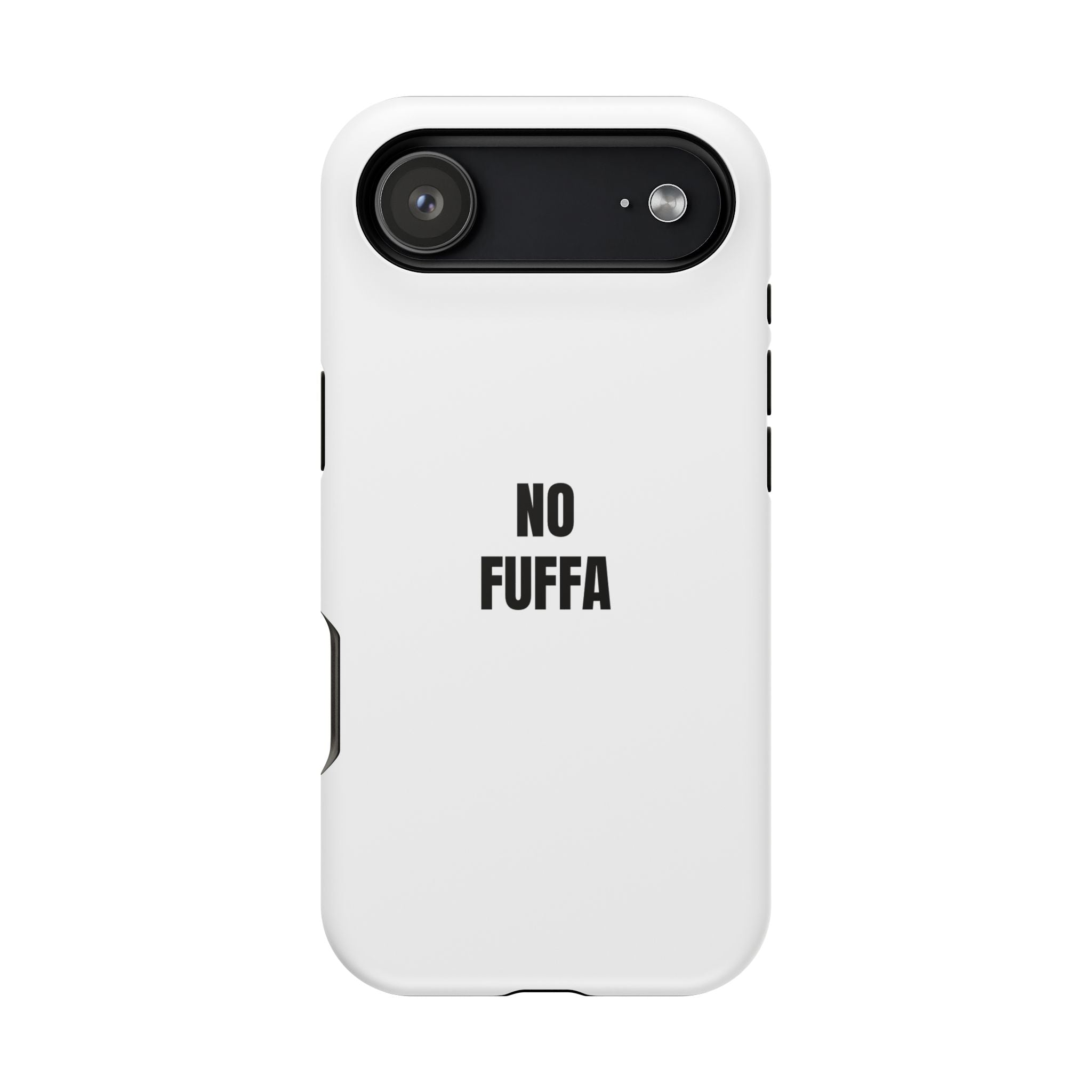 “NO FUFFA” - WHITE COVER