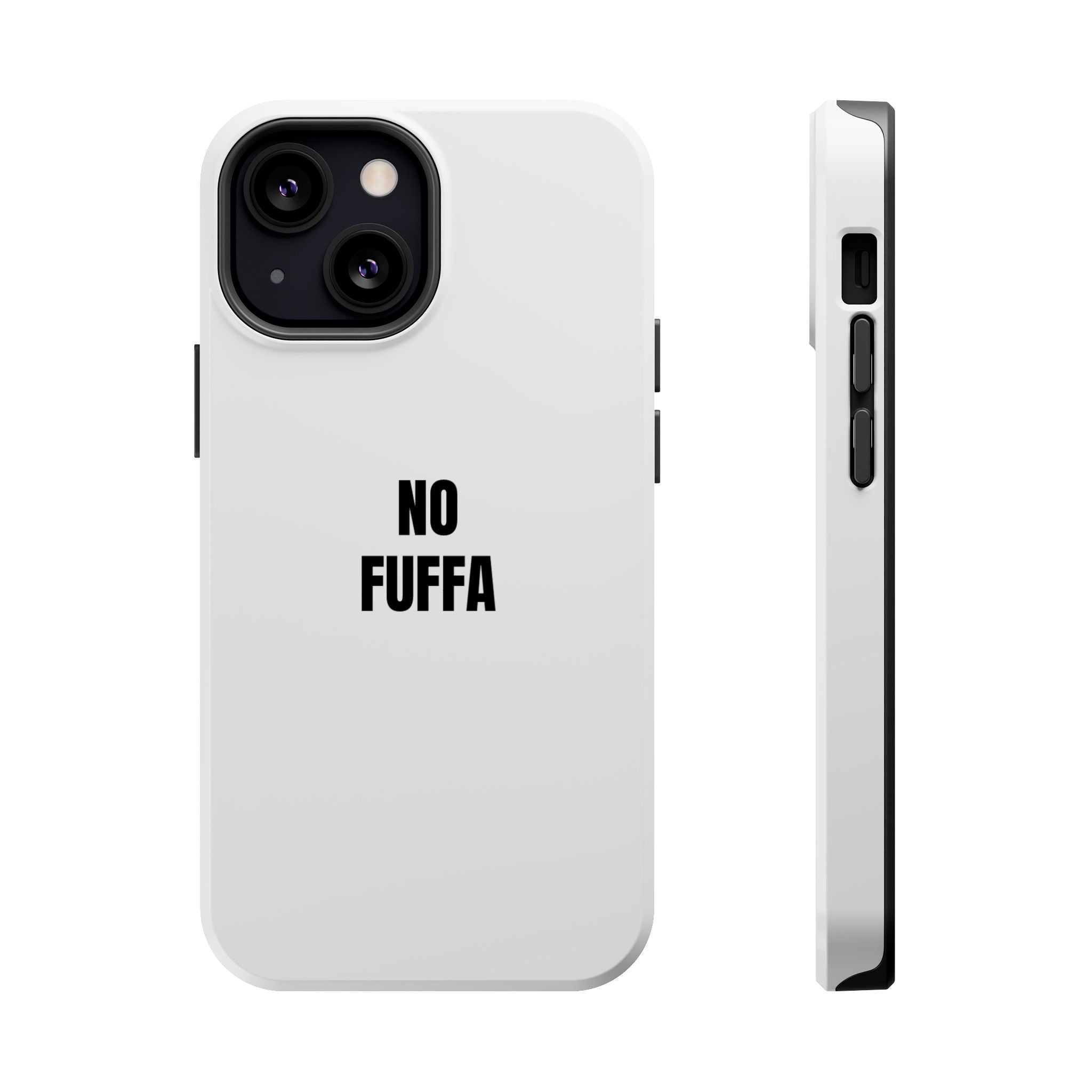 “NO FUFFA” - WHITE COVER