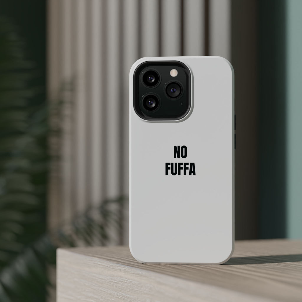 “NO FUFFA” - WHITE COVER