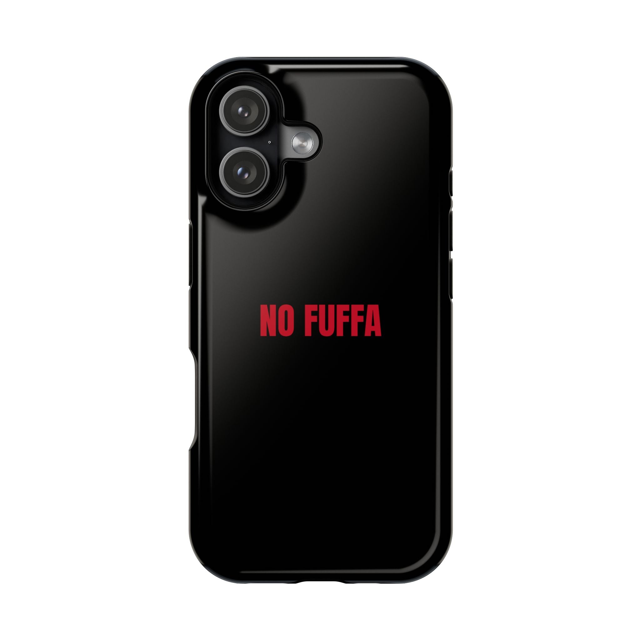 “NO FUFFA” - BLACK COVER