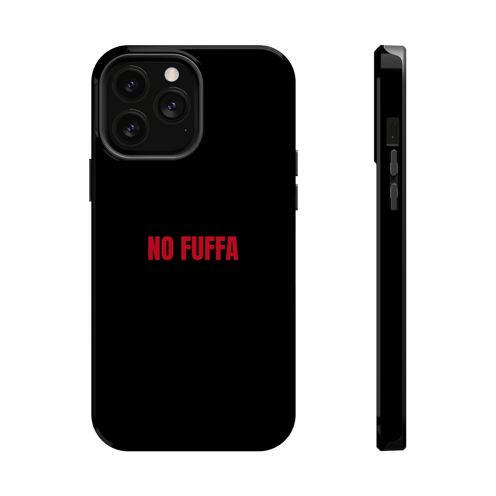 “NO FUFFA” - BLACK COVER