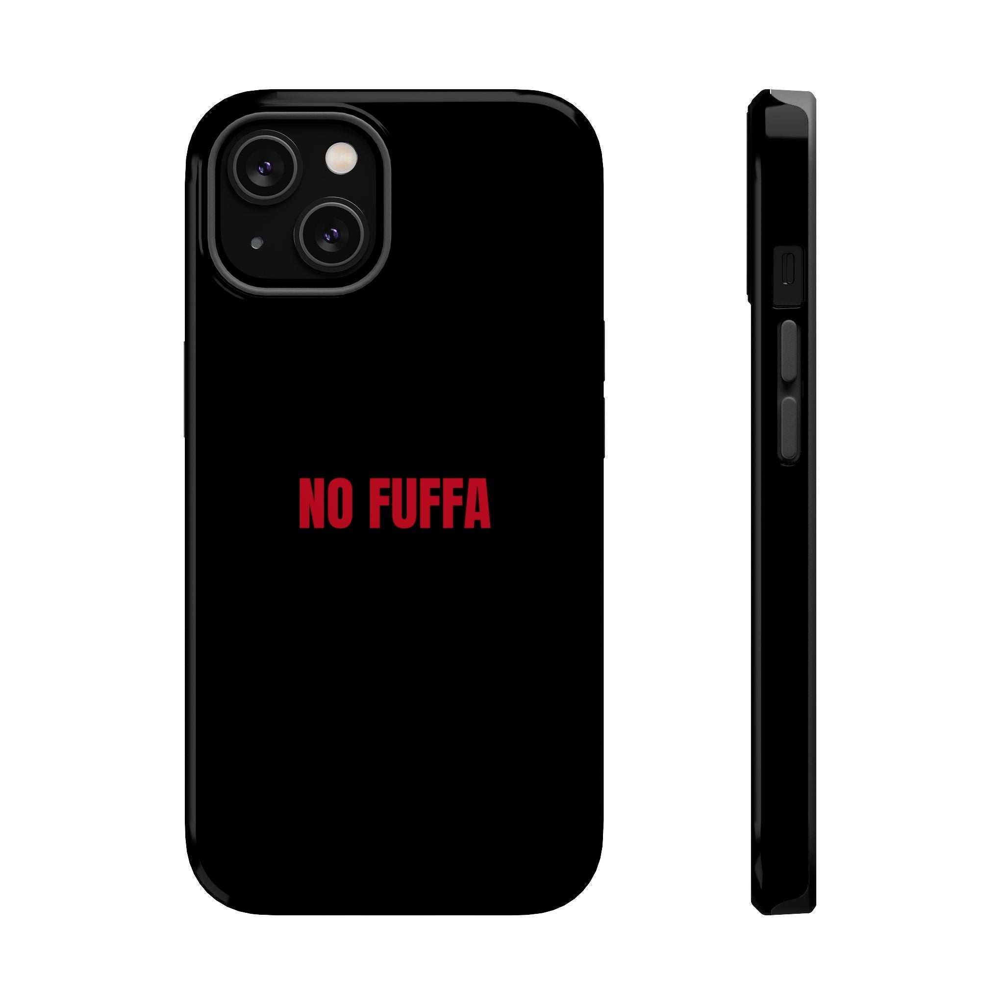 “NO FUFFA” - BLACK COVER