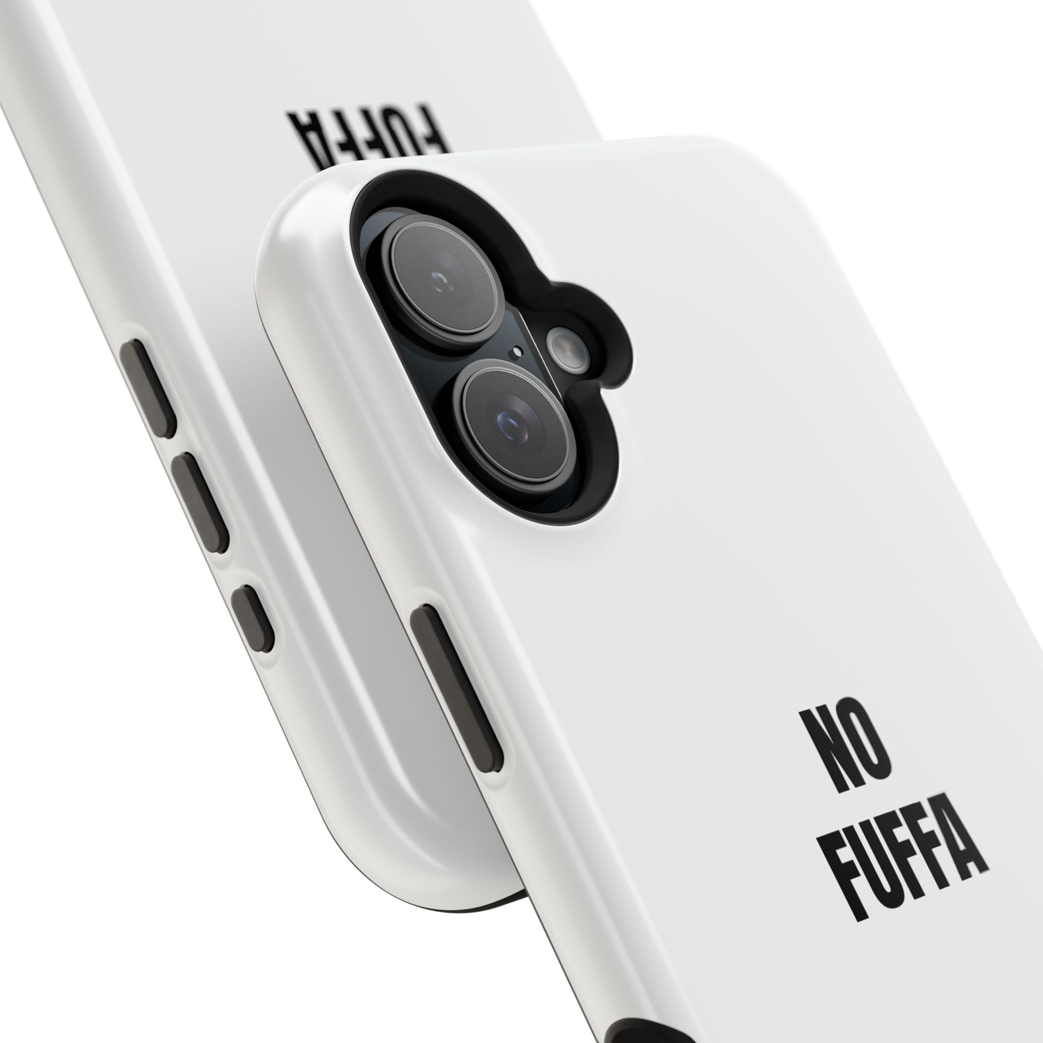 “NO FUFFA” - WHITE COVER