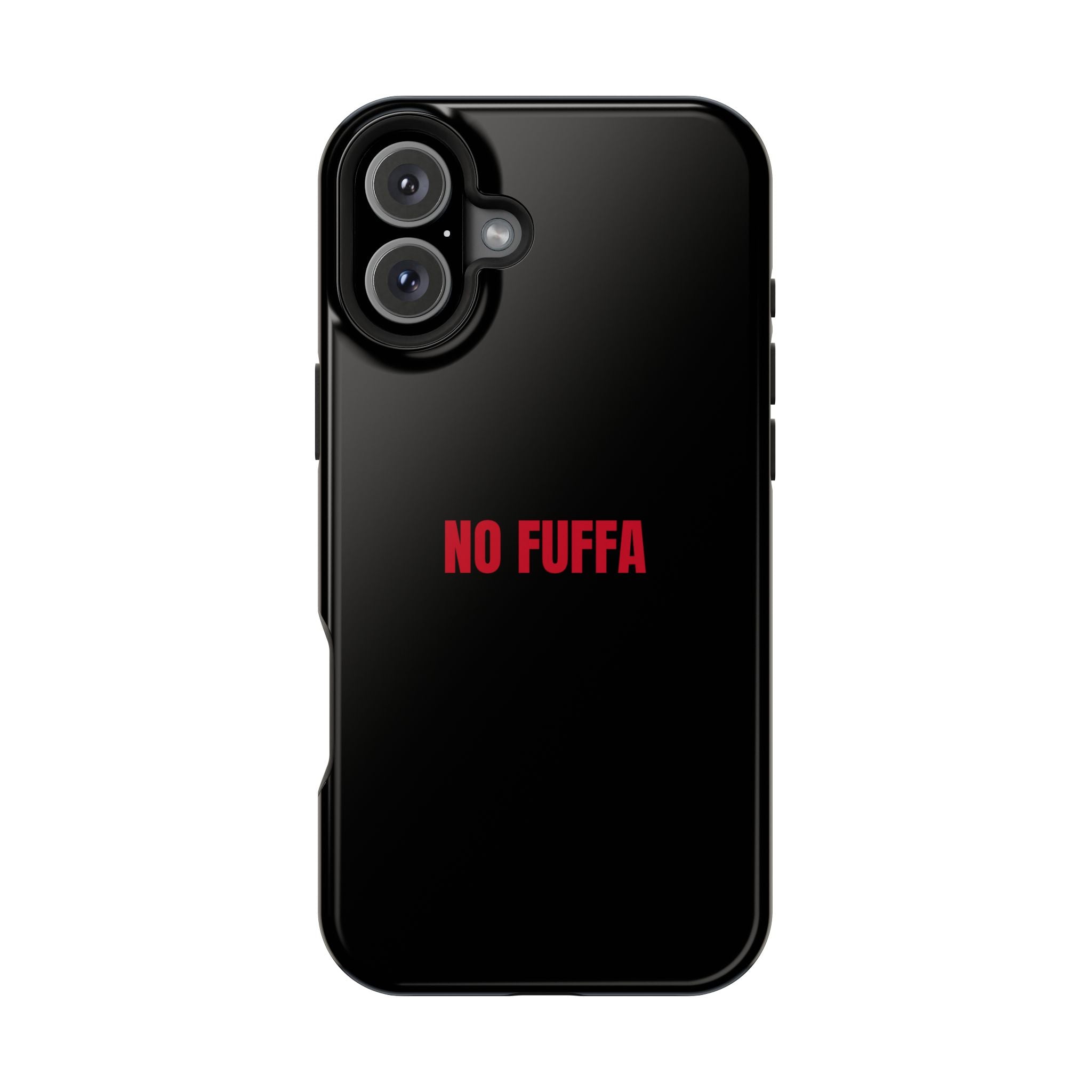 “NO FUFFA” - BLACK COVER