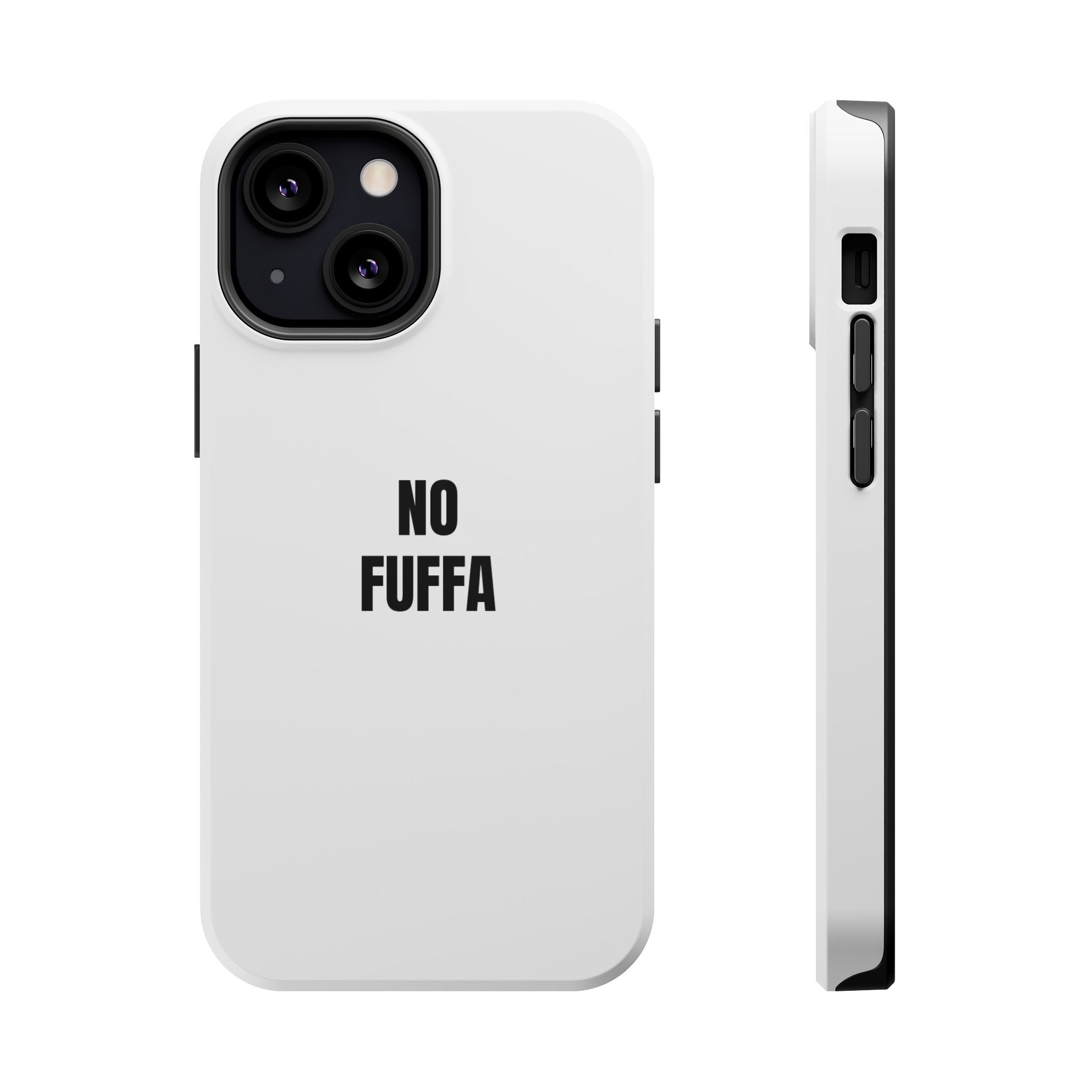 “NO FUFFA” - WHITE COVER