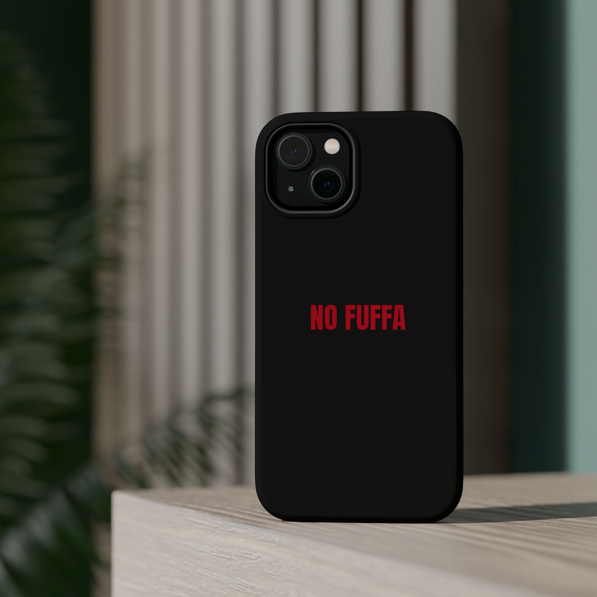 “NO FUFFA” - BLACK COVER