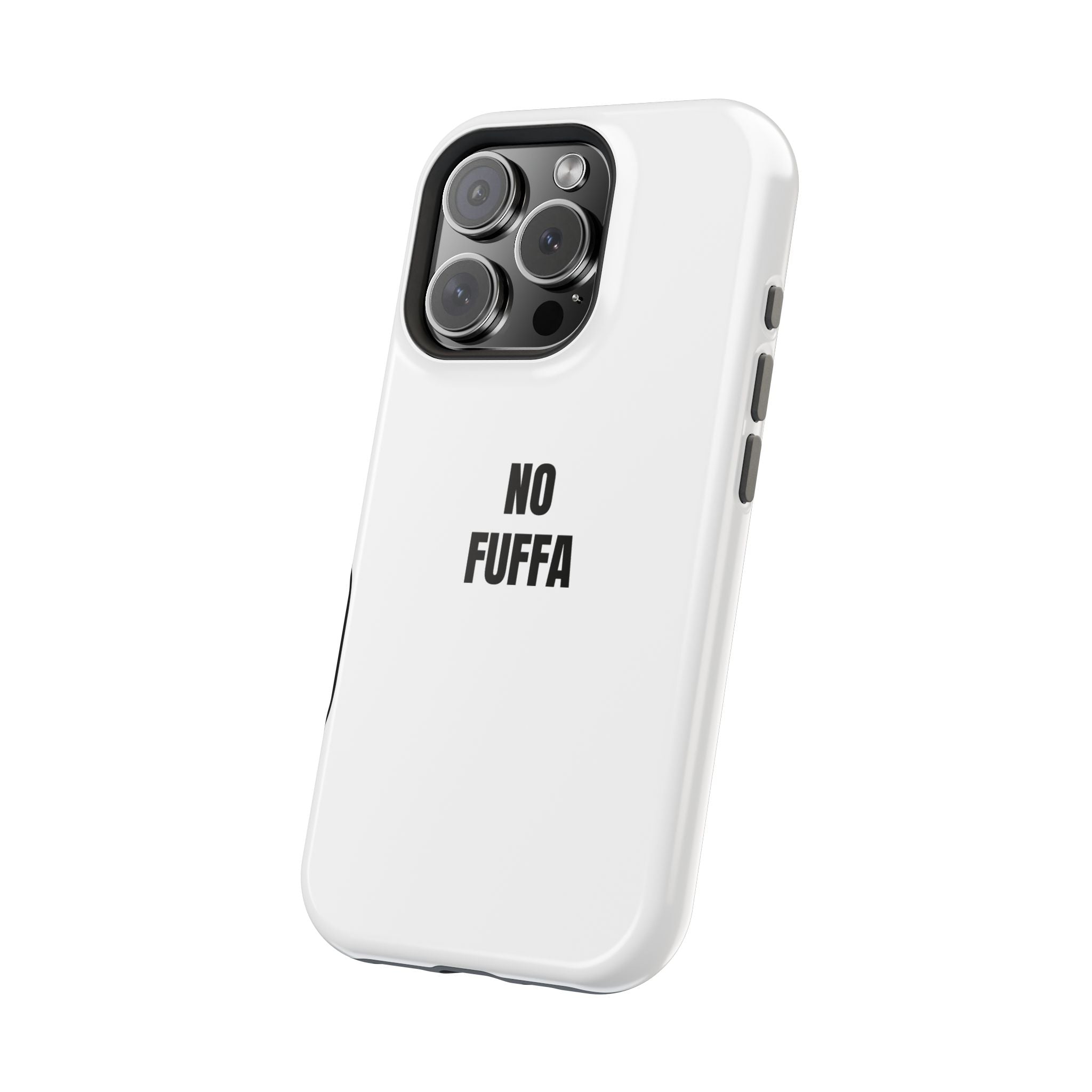 “NO FUFFA” - WHITE COVER