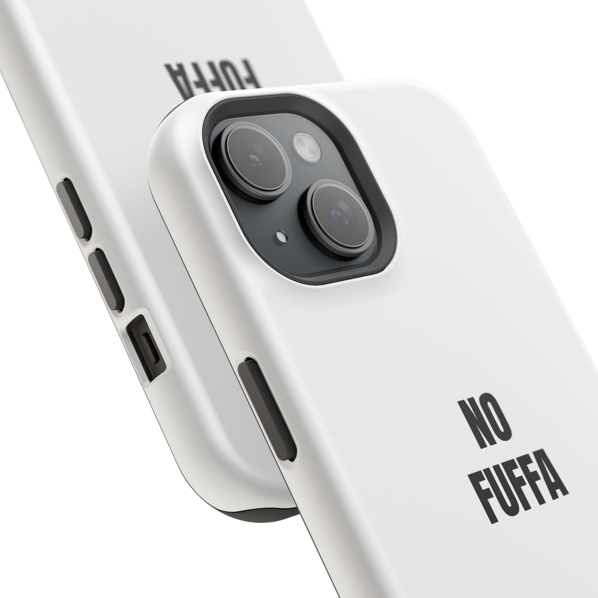 “NO FUFFA” - WHITE COVER