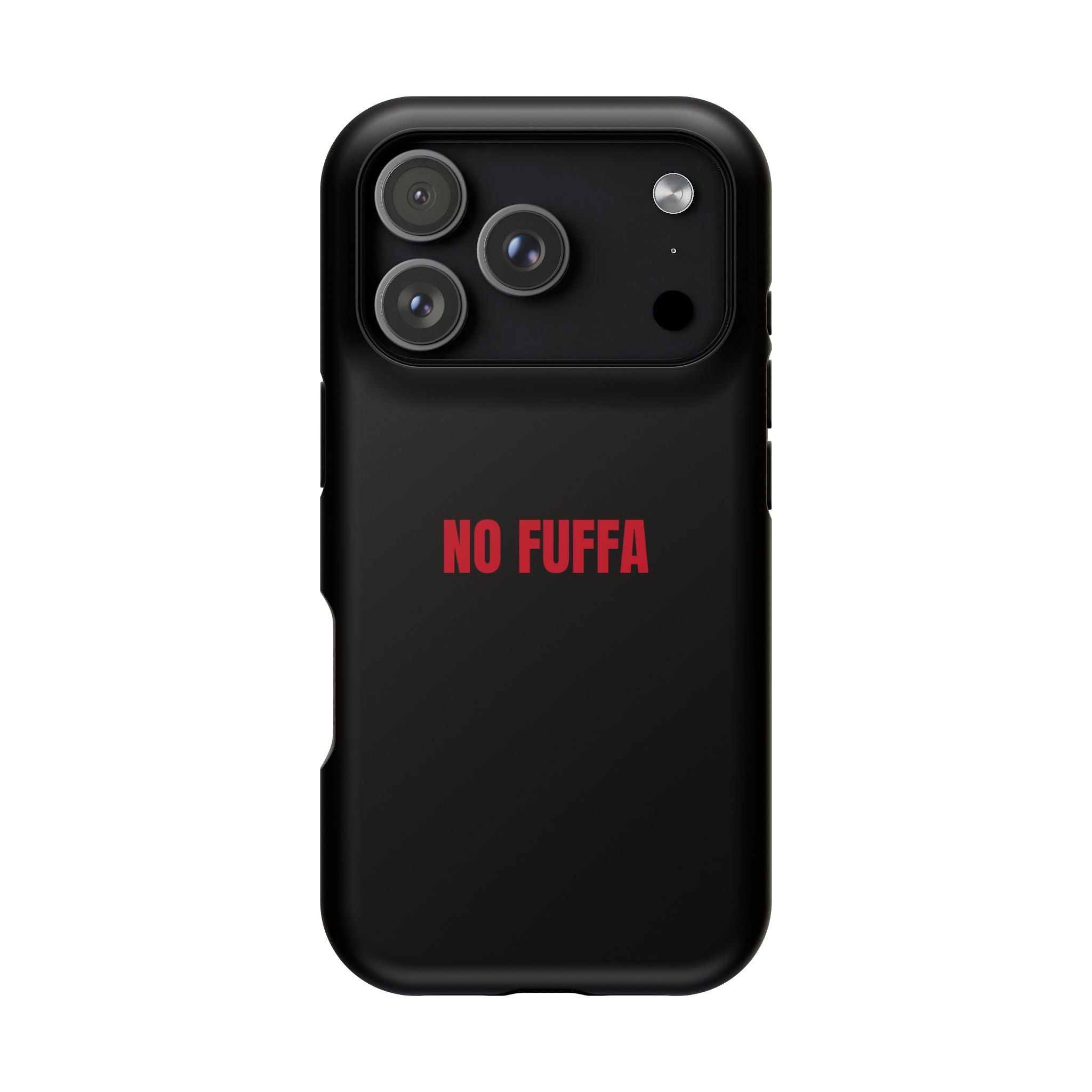 “NO FUFFA” - BLACK COVER