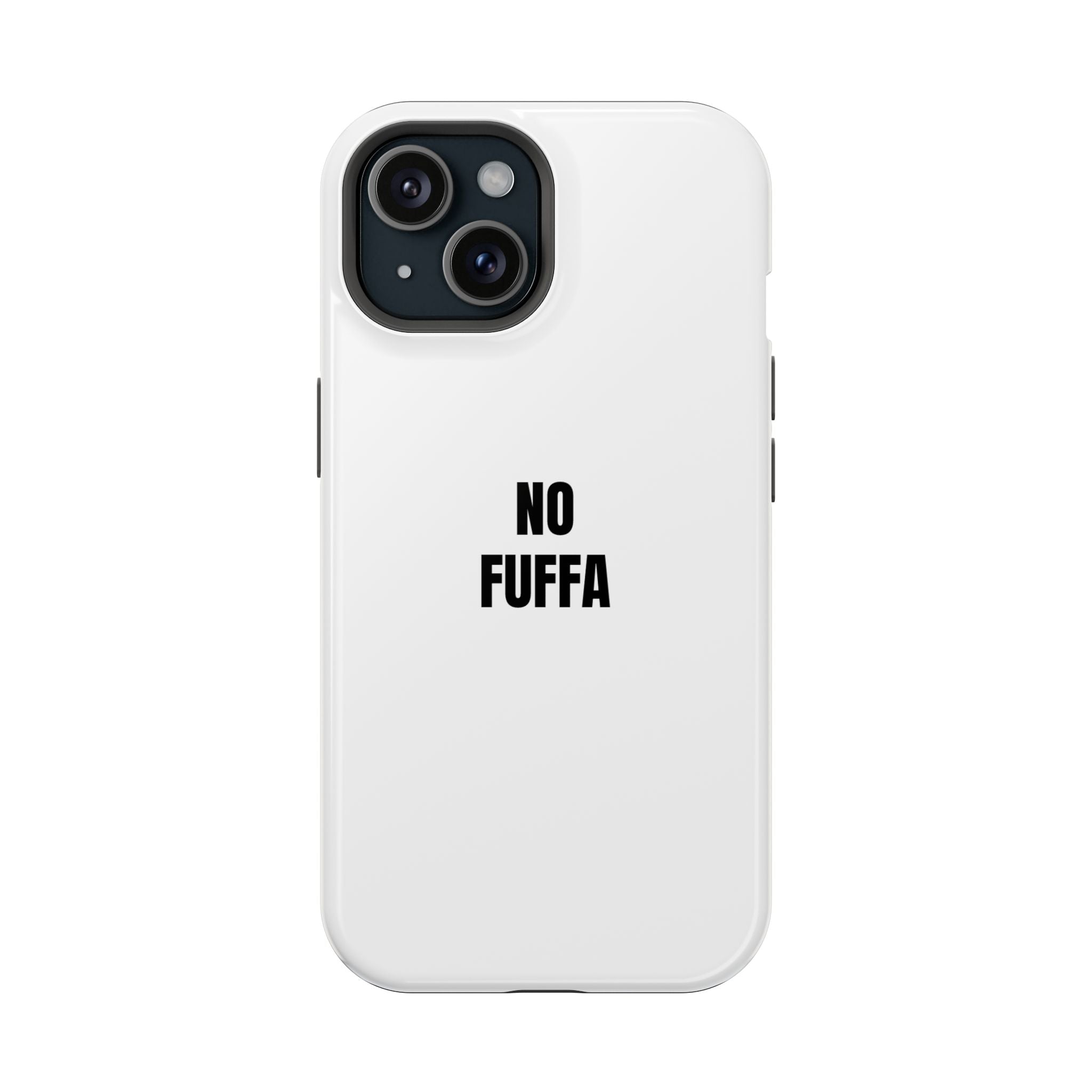 “NO FUFFA” - WHITE COVER