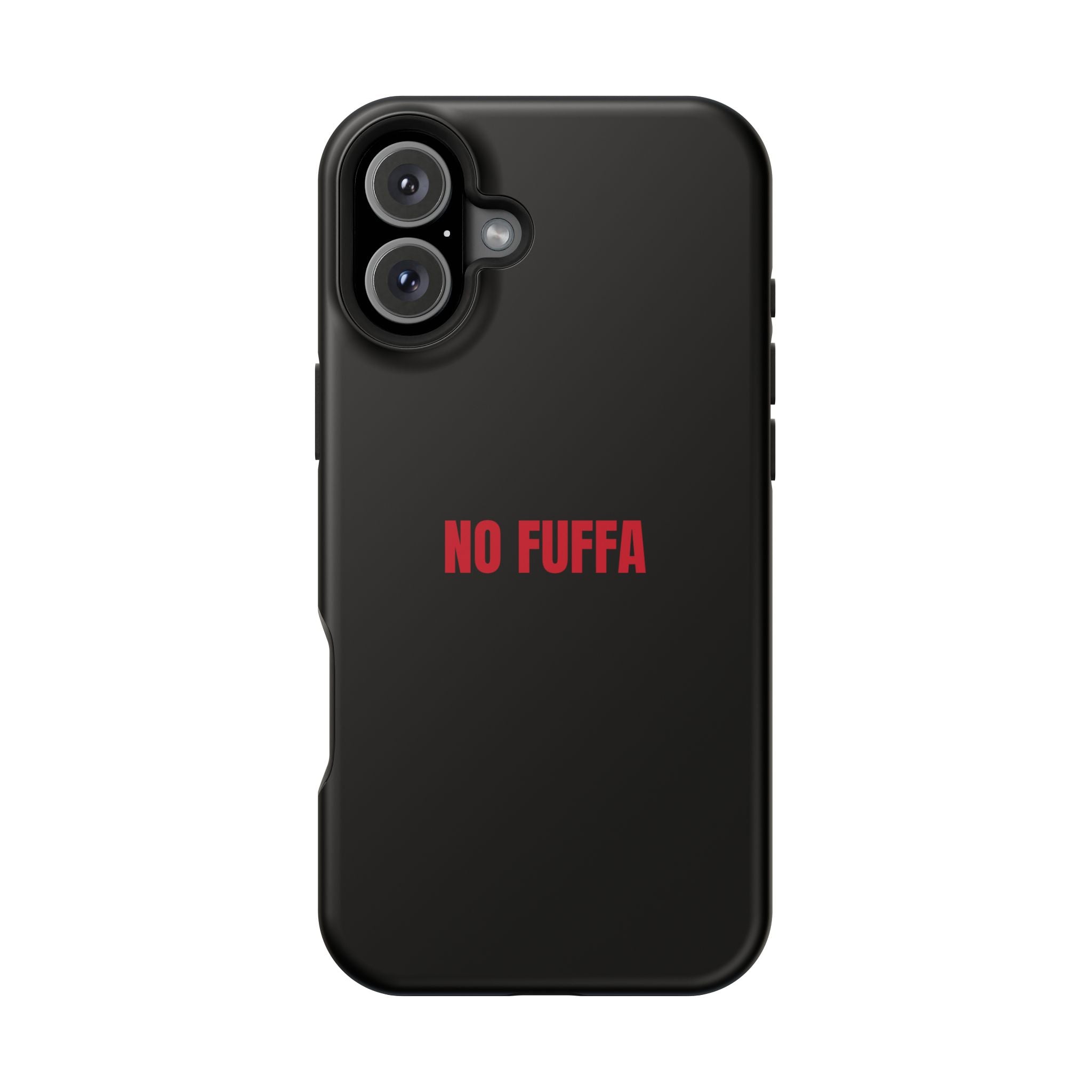 “NO FUFFA” - BLACK COVER