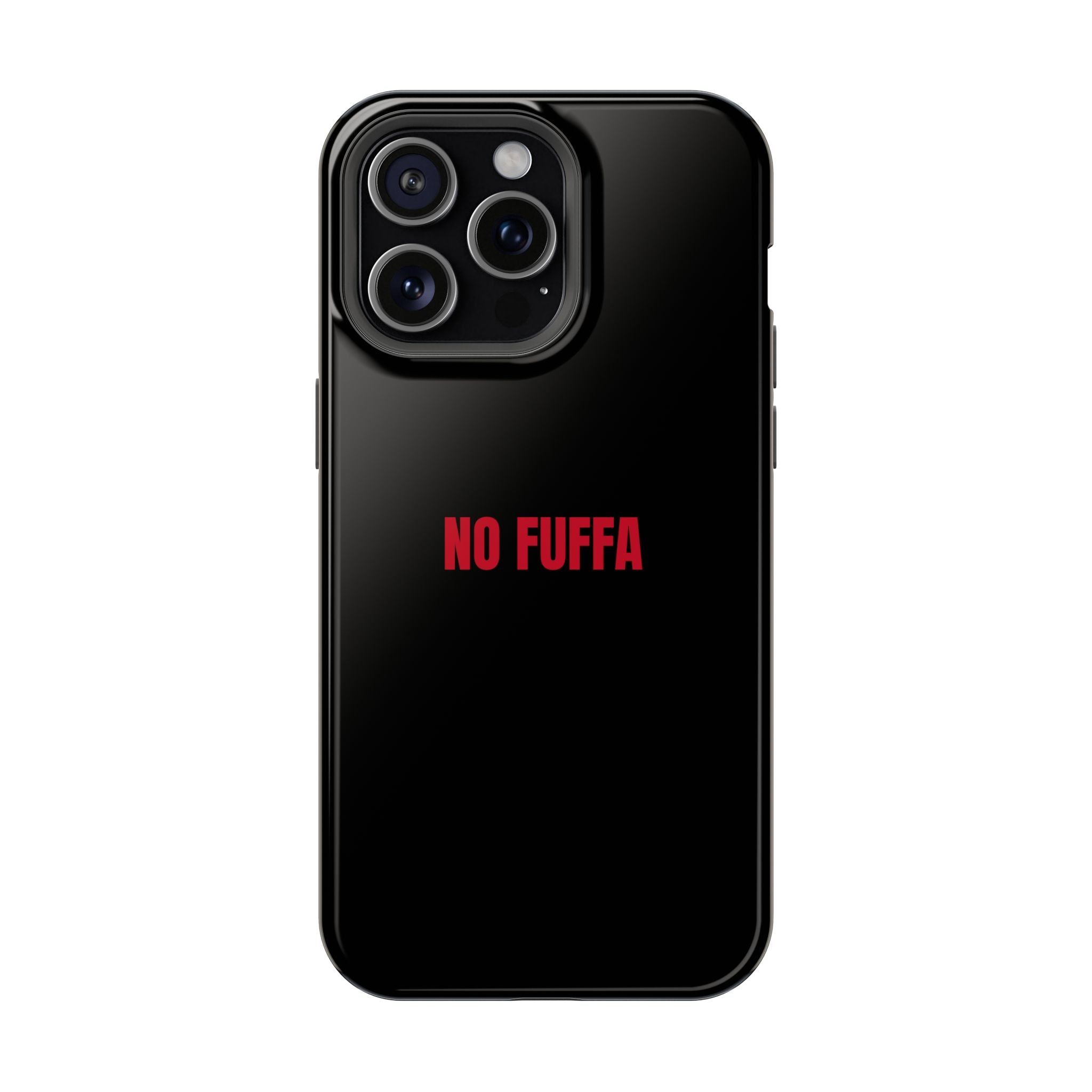 “NO FUFFA” - BLACK COVER