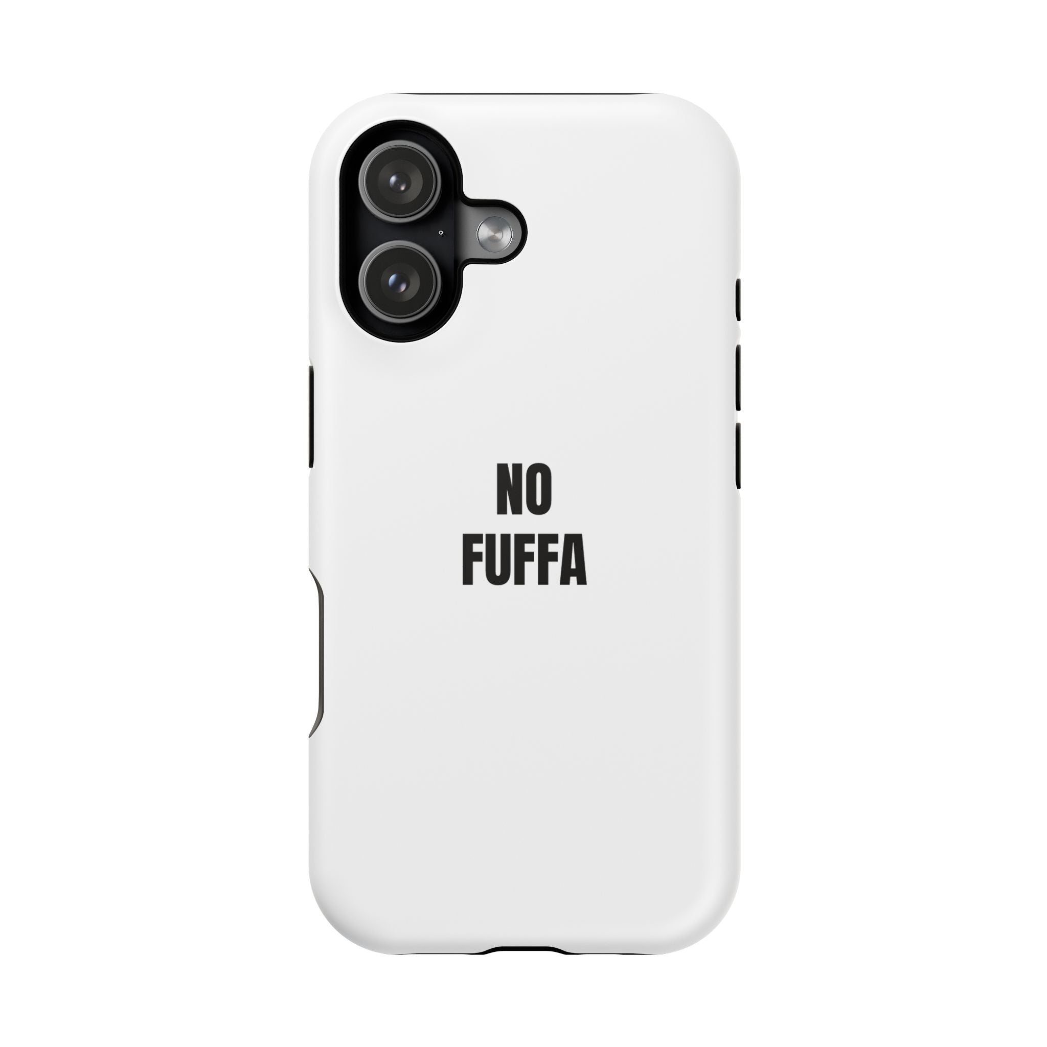 “NO FUFFA” - WHITE COVER