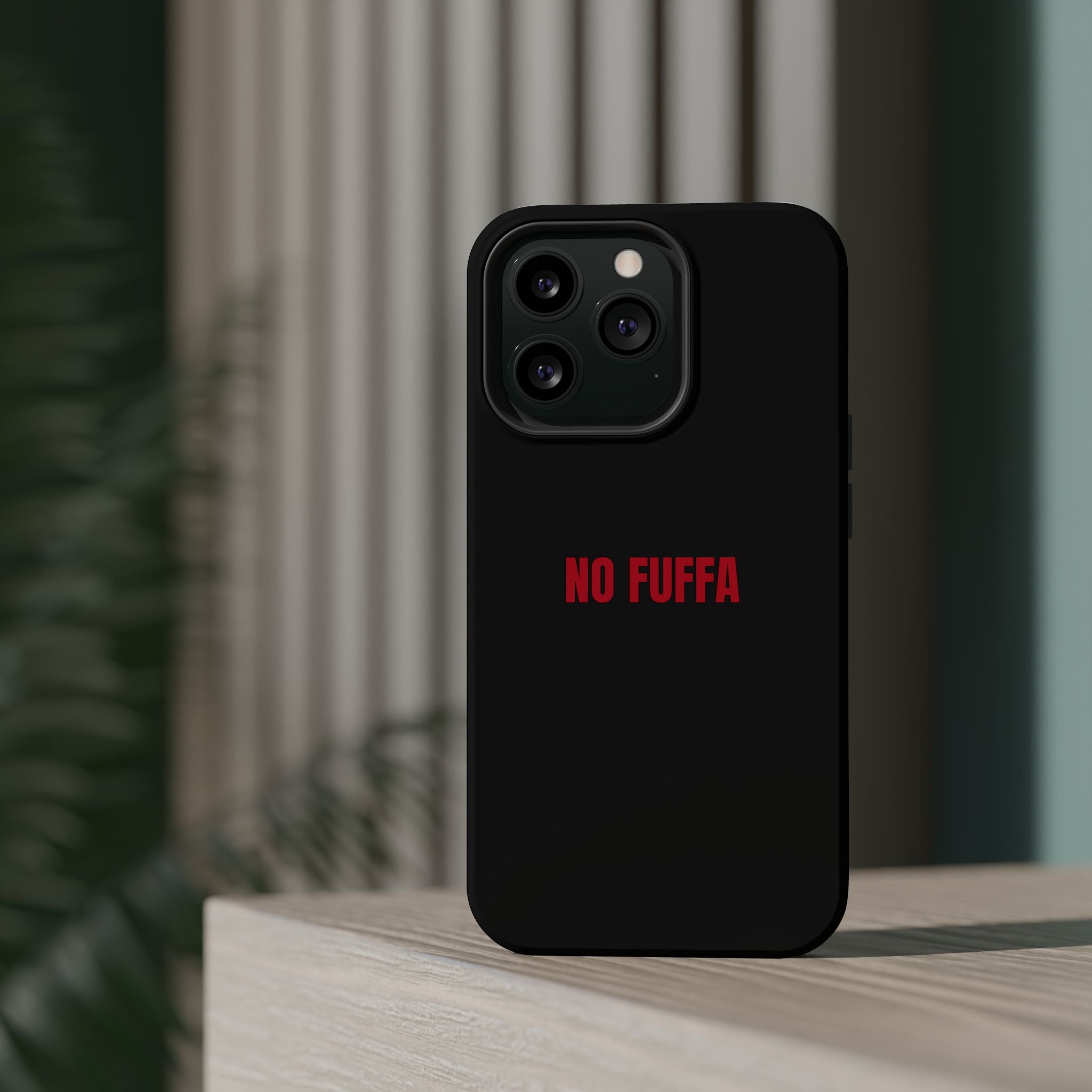 “NO FUFFA” - BLACK COVER