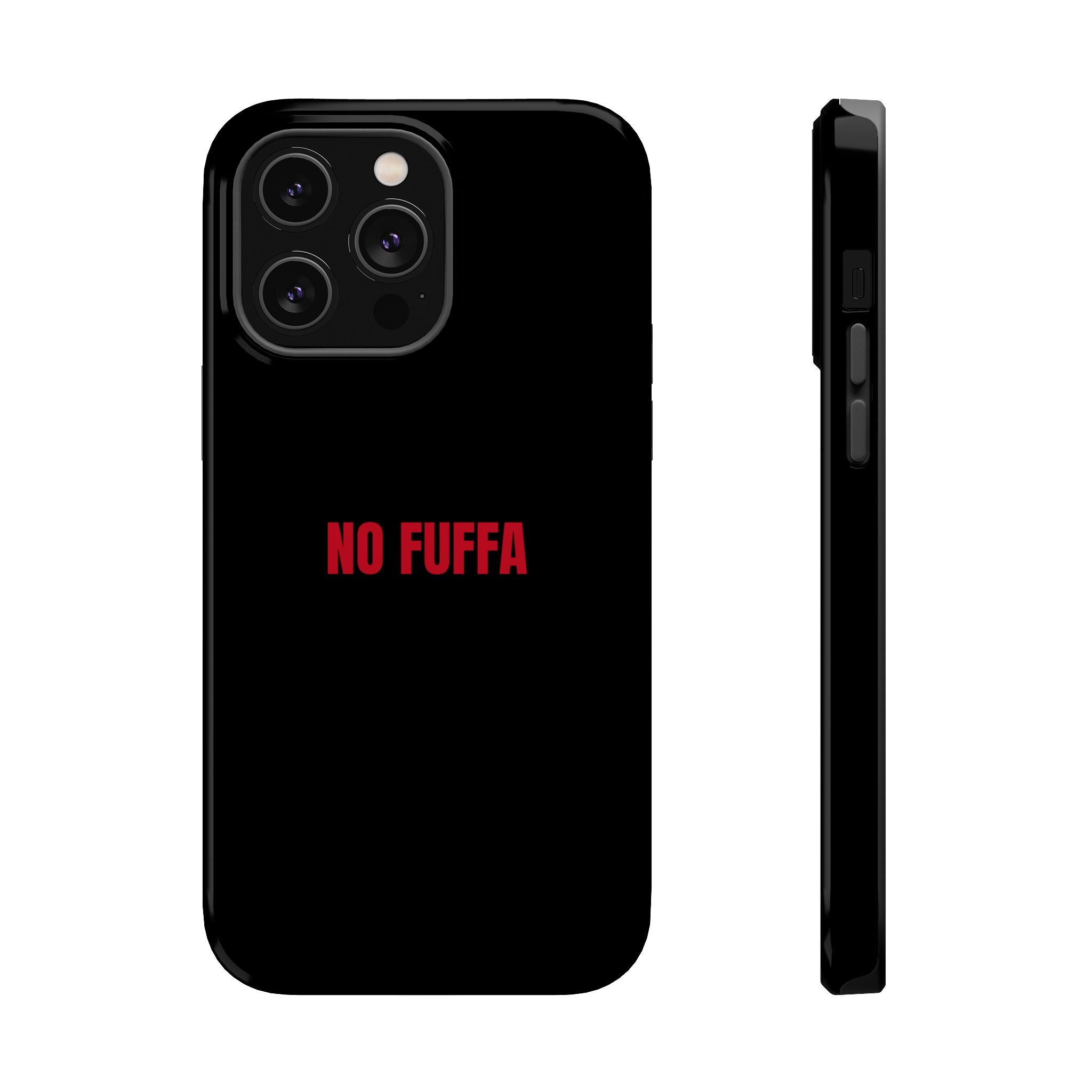 “NO FUFFA” - BLACK COVER