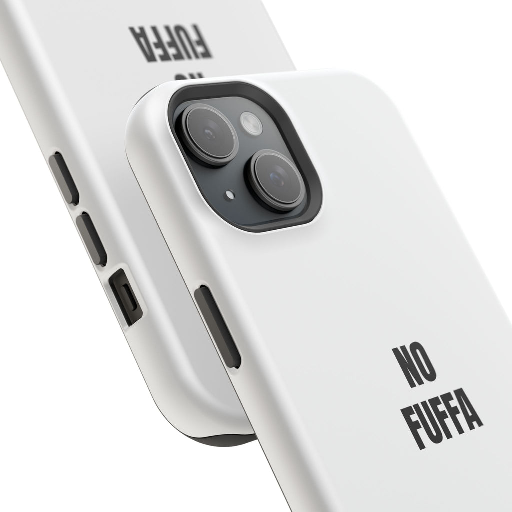 “NO FUFFA” - WHITE COVER