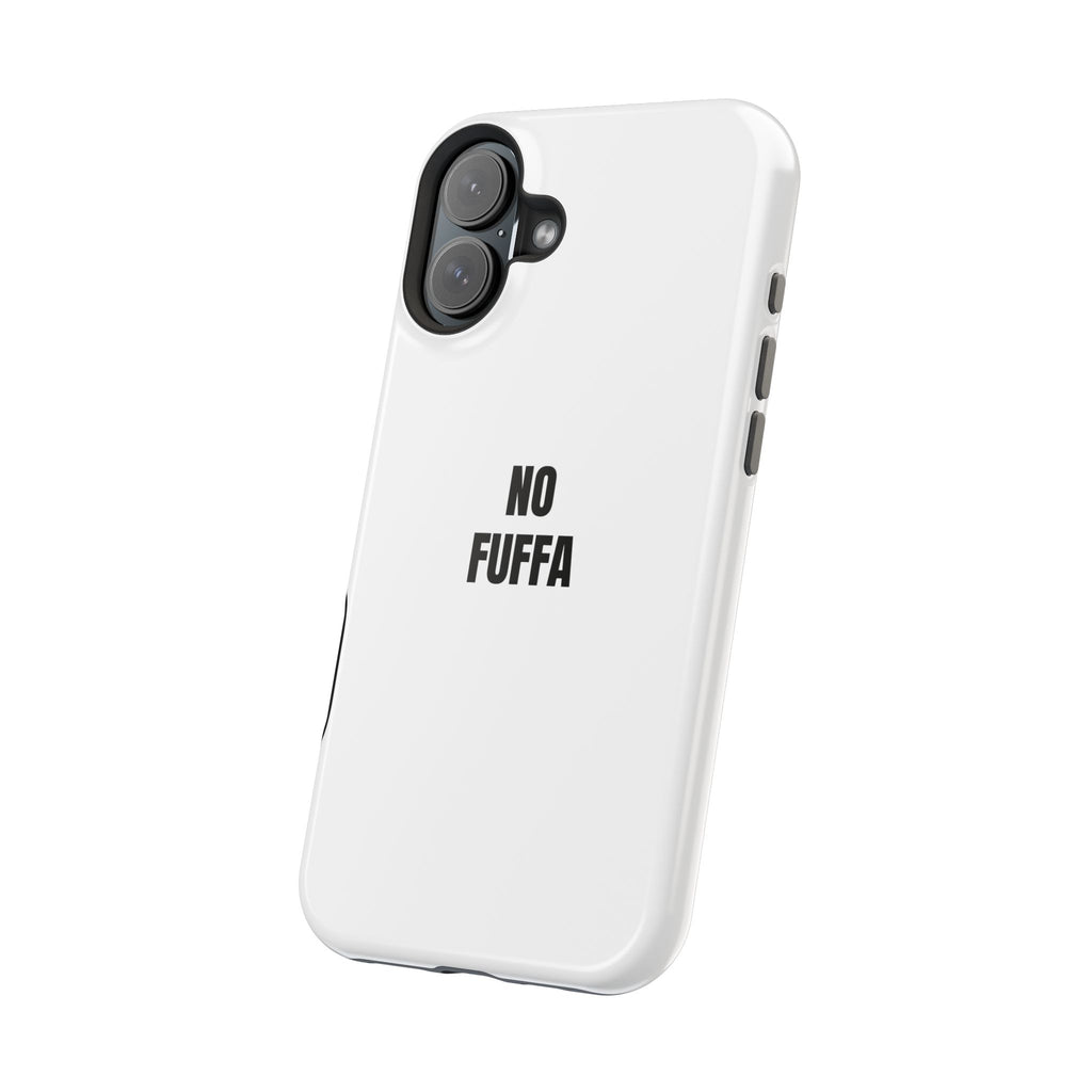 “NO FUFFA” - WHITE COVER