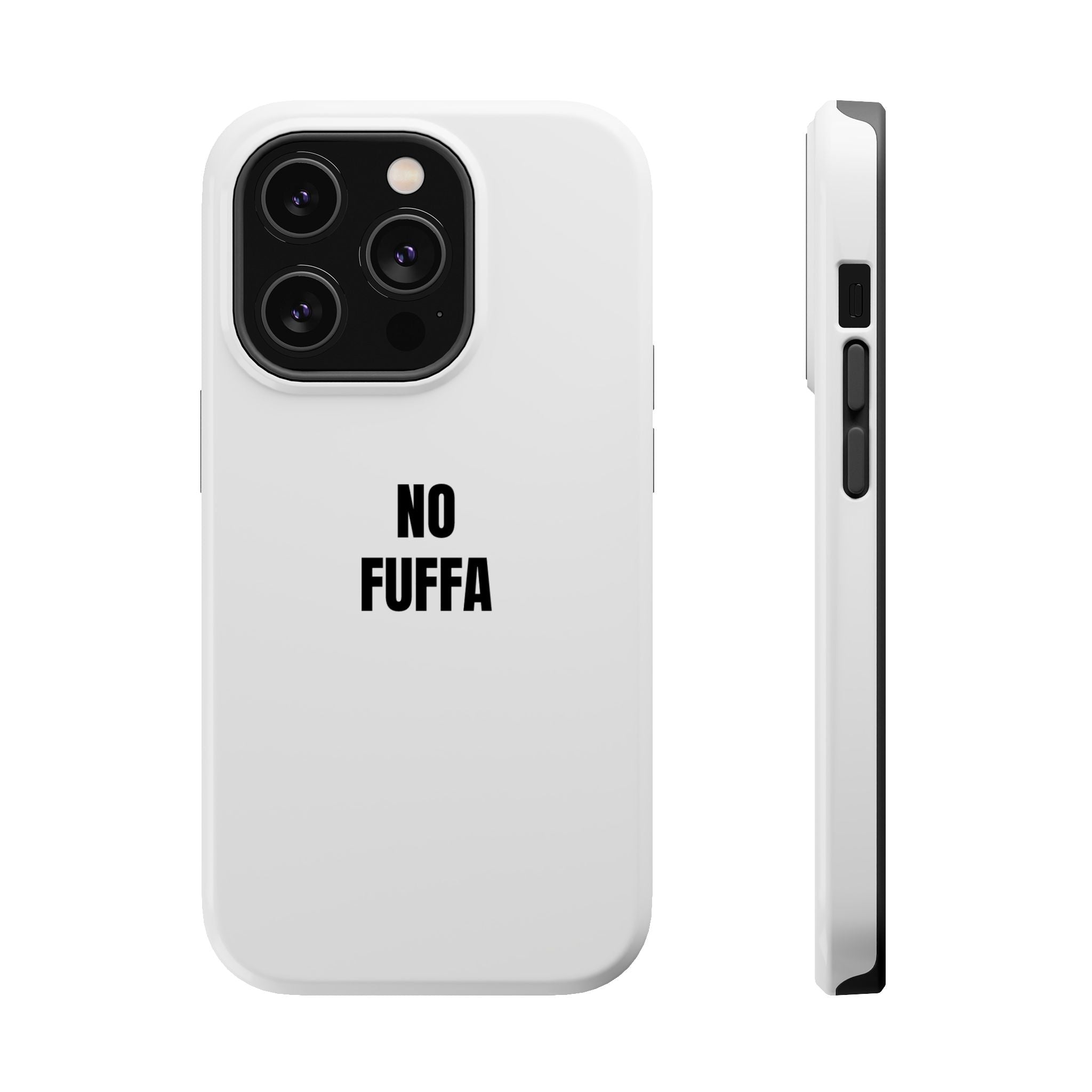 “NO FUFFA” - WHITE COVER