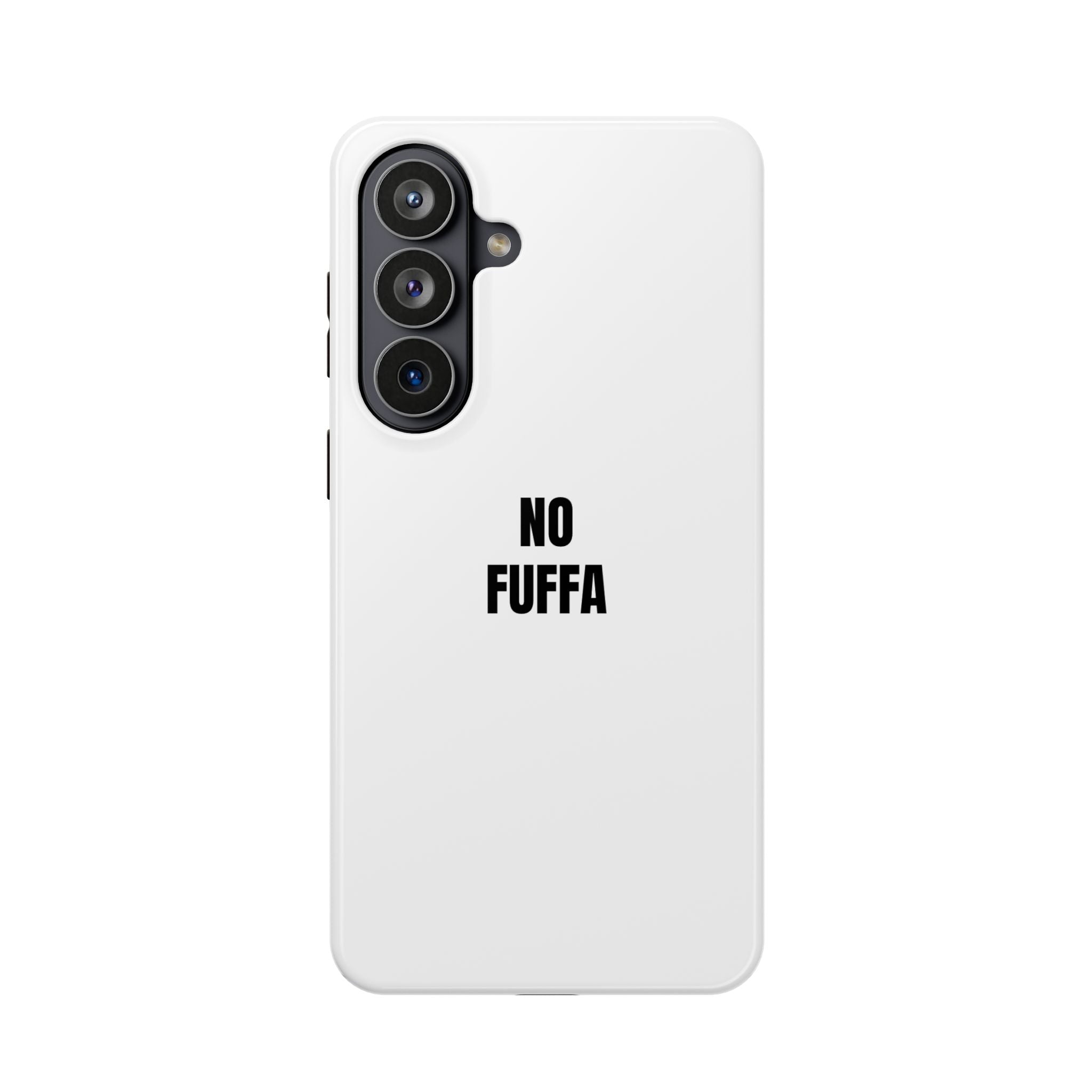 “NO FUFFA” - WHITE COVER