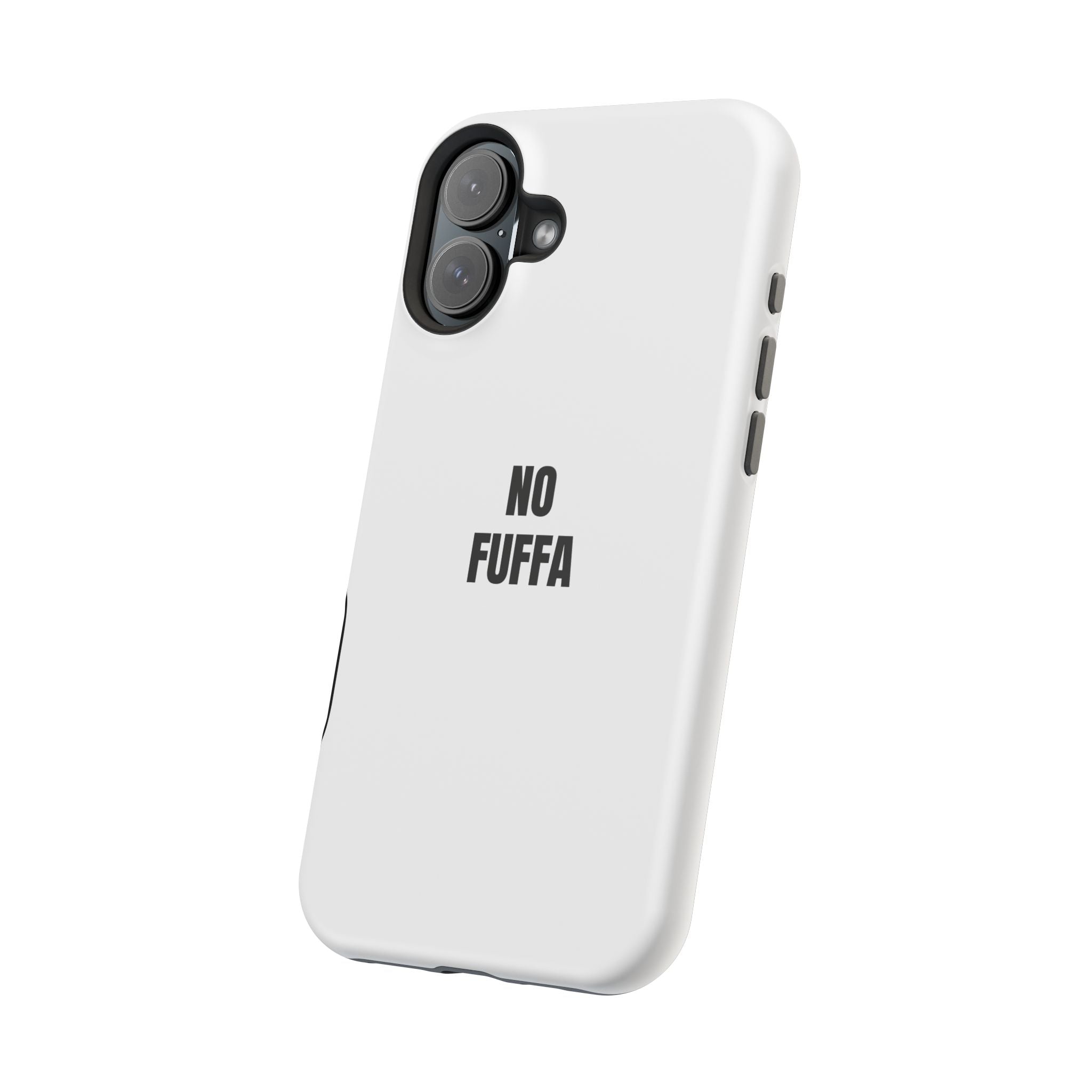 “NO FUFFA” - WHITE COVER