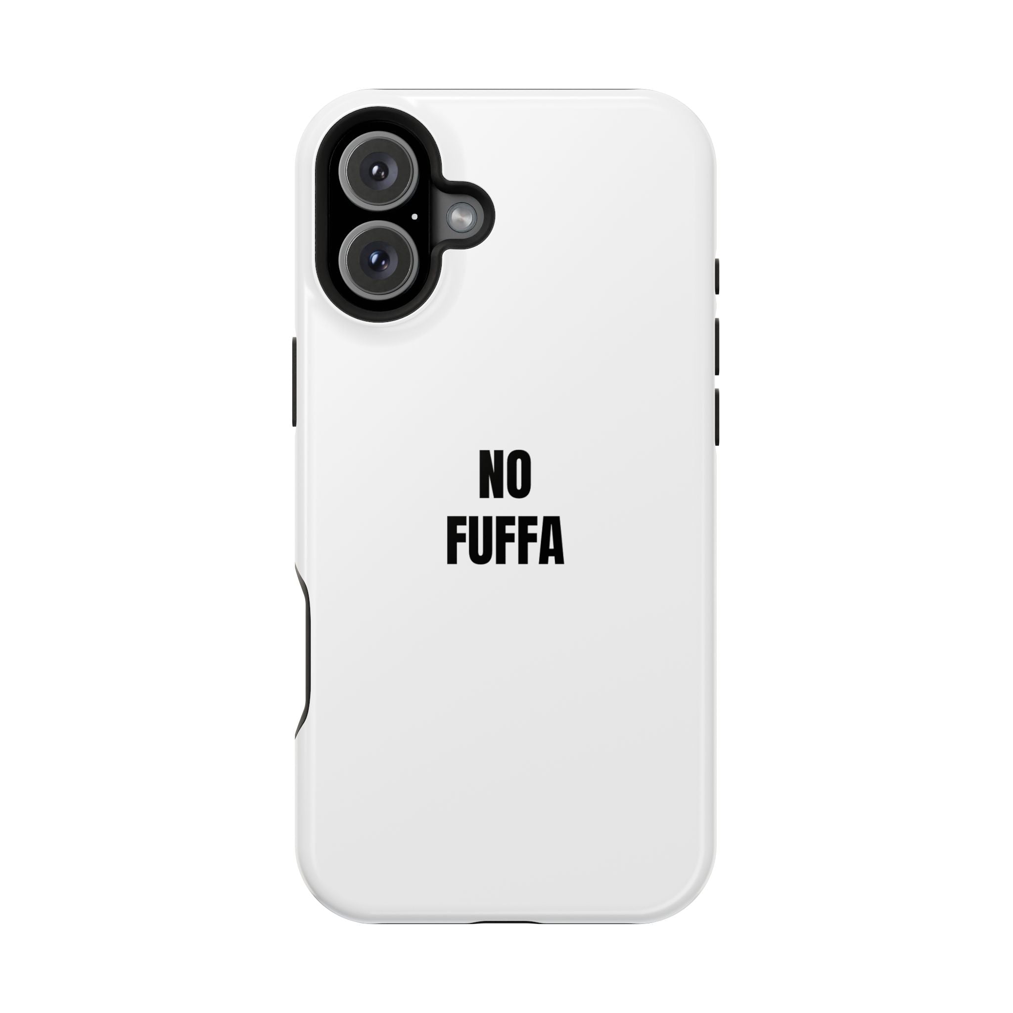 “NO FUFFA” - WHITE COVER