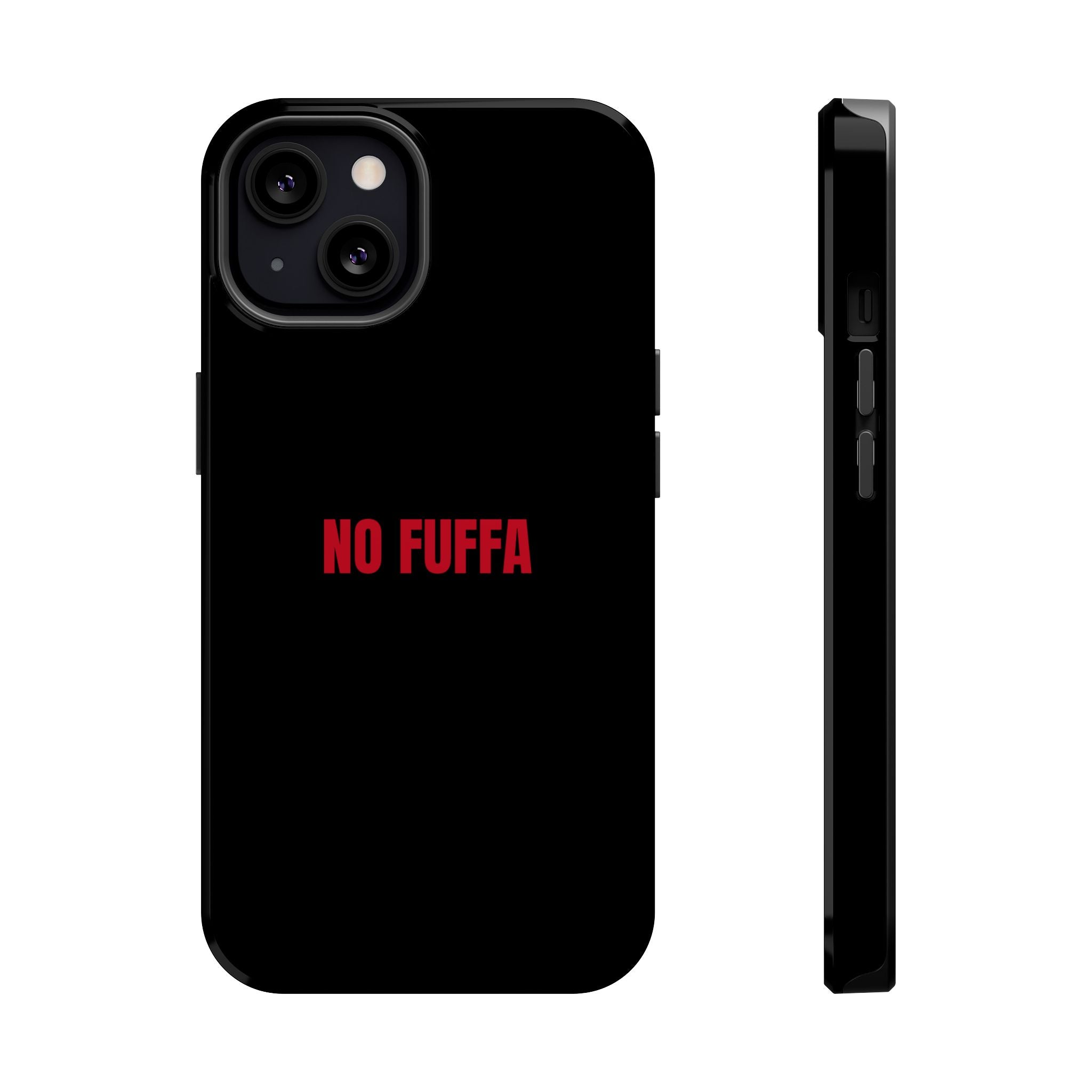 “NO FUFFA” - BLACK COVER