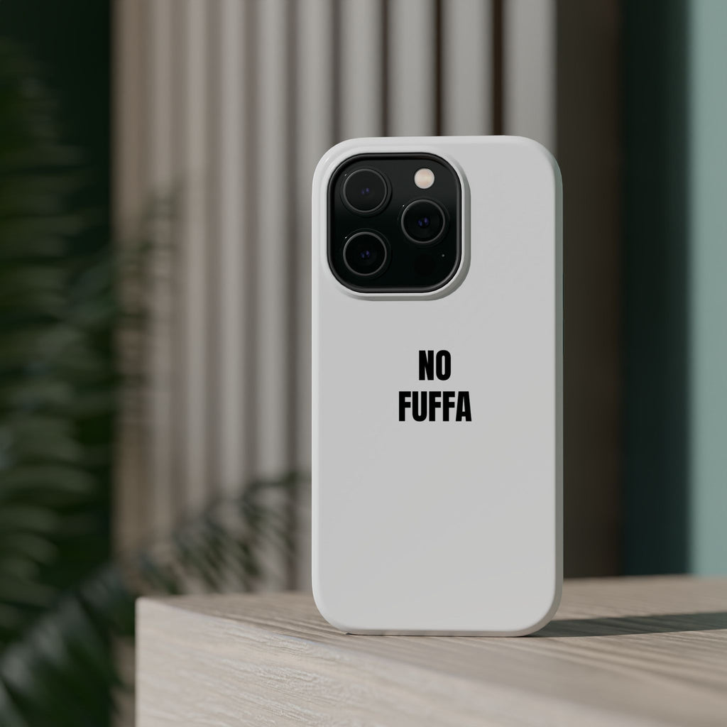 “NO FUFFA” - WHITE COVER