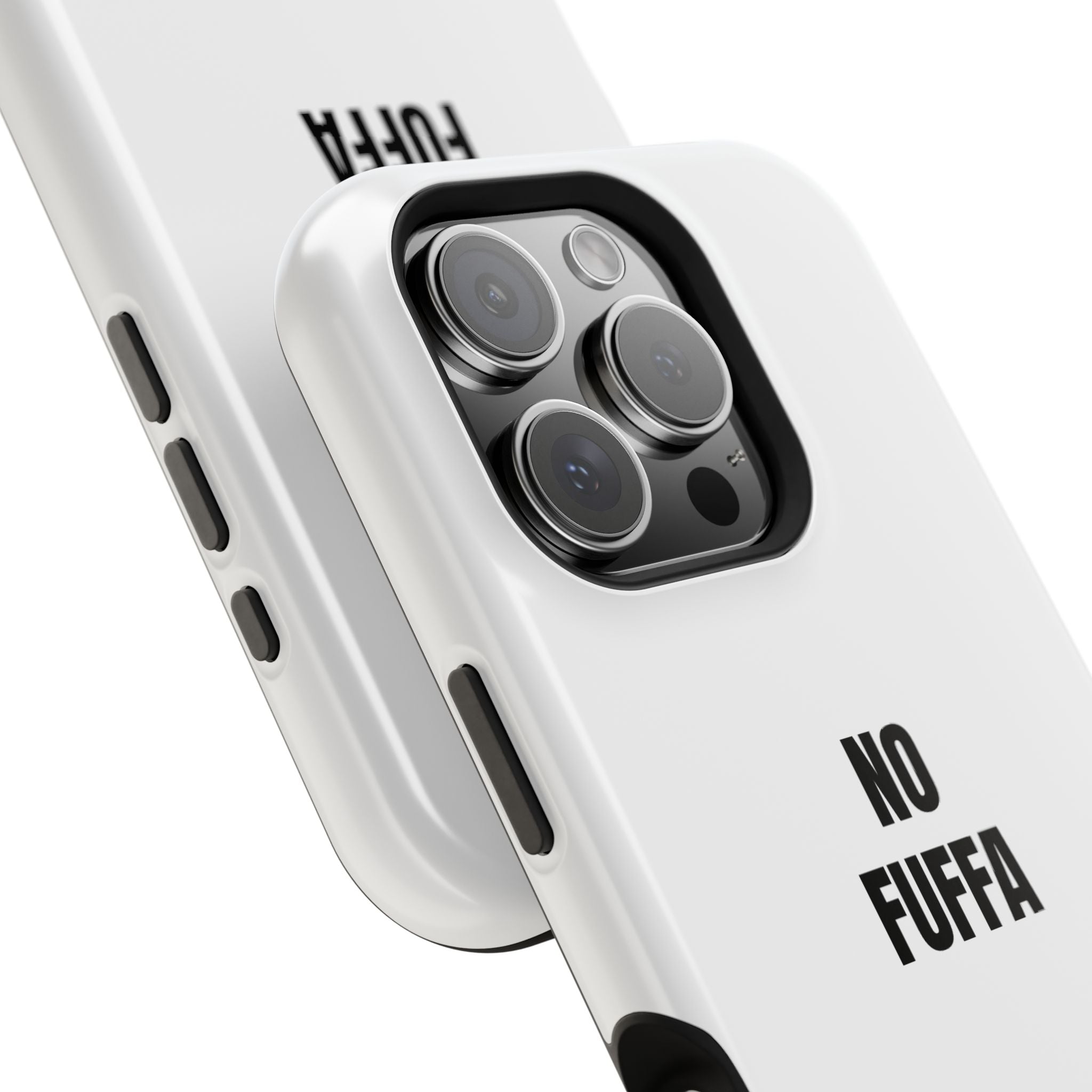 “NO FUFFA” - WHITE COVER