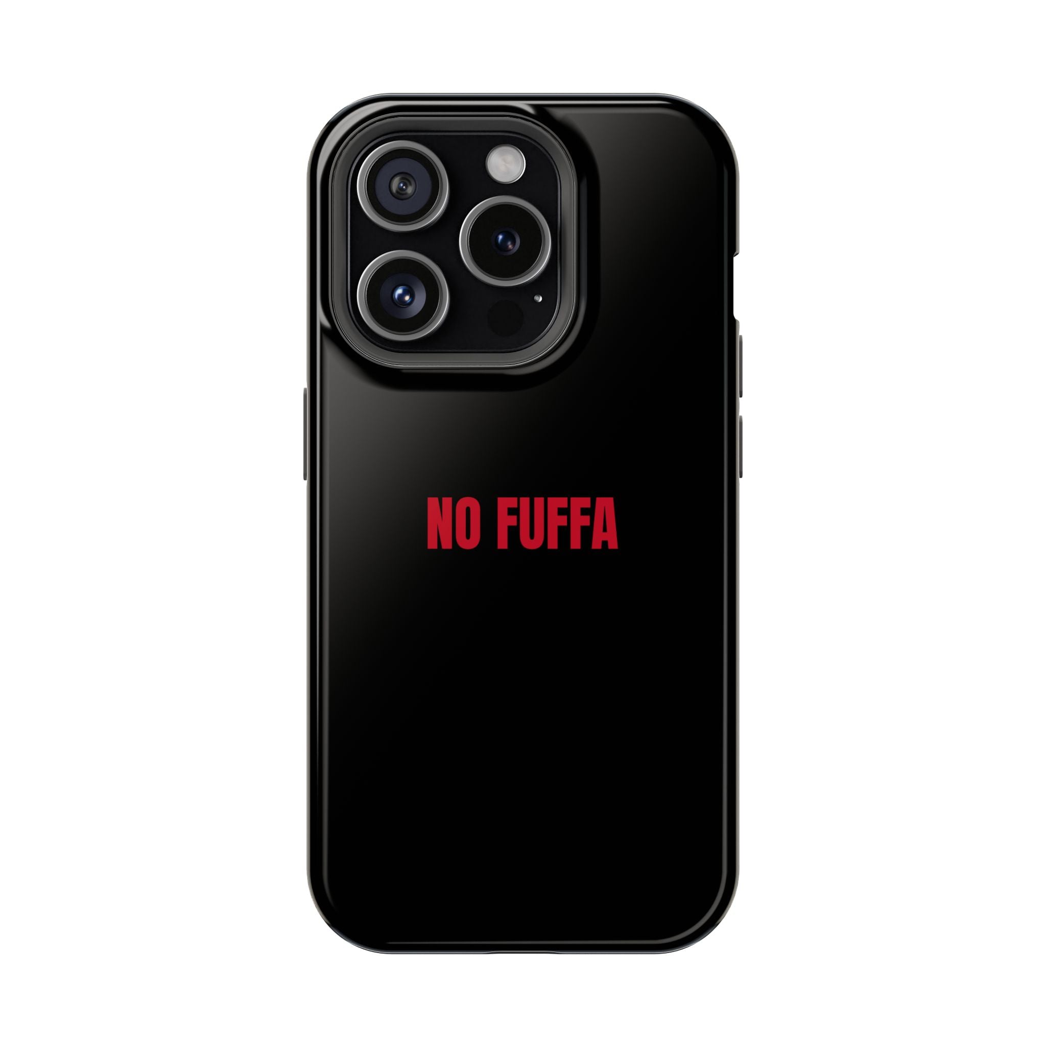 “NO FUFFA” - BLACK COVER