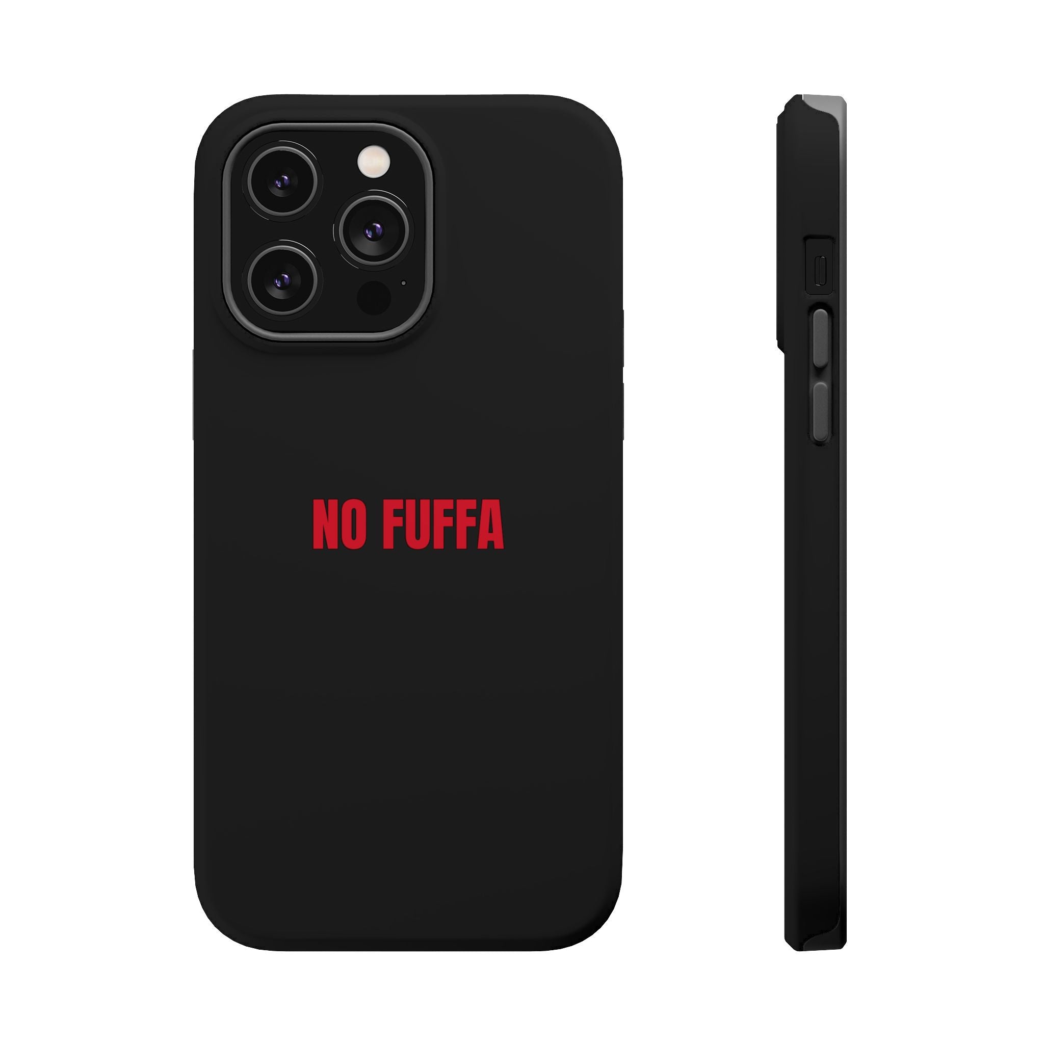 “NO FUFFA” - BLACK COVER