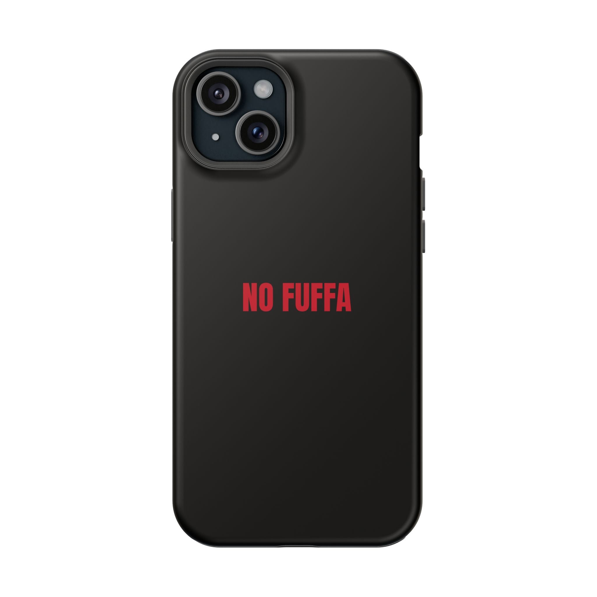 “NO FUFFA” - BLACK COVER