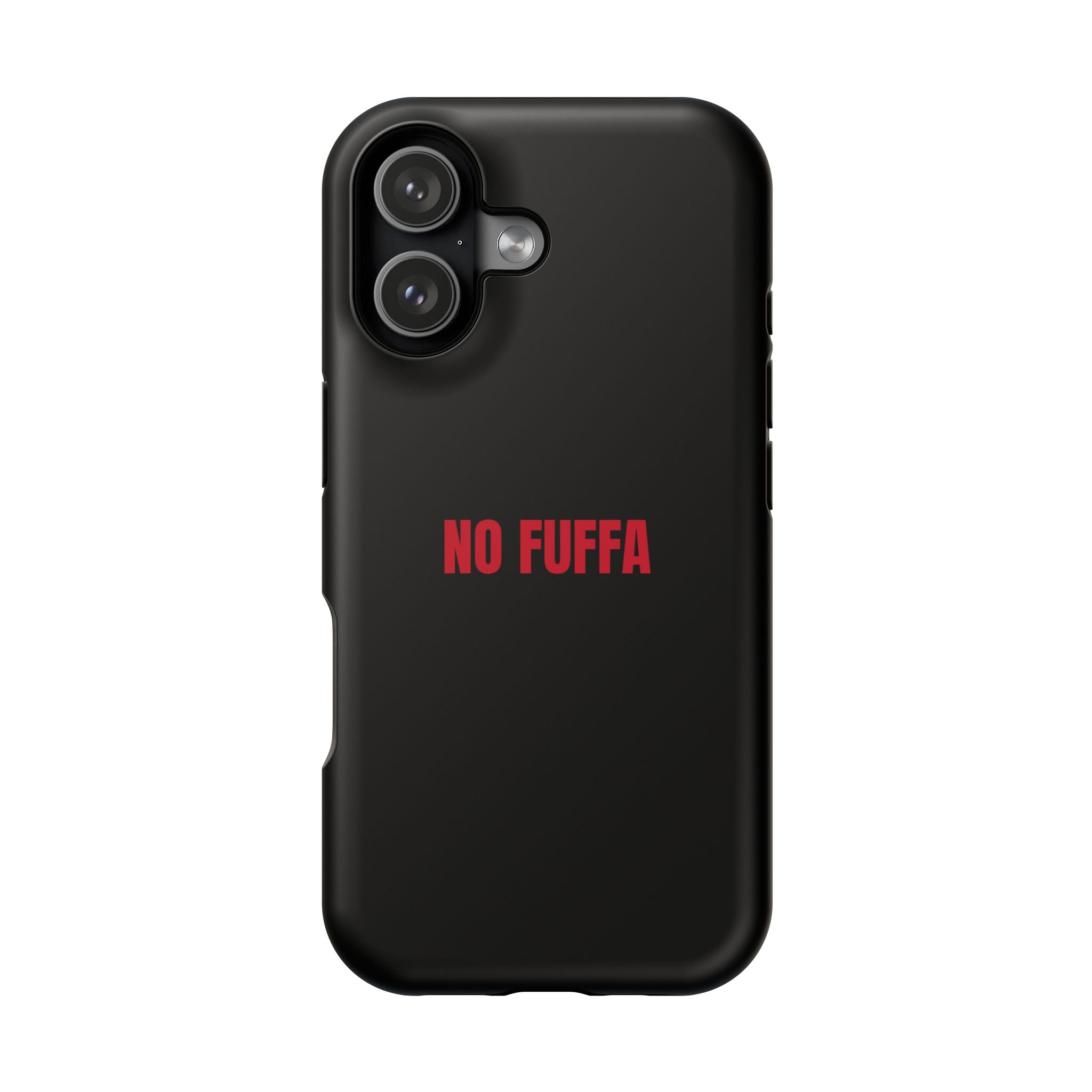 “NO FUFFA” - BLACK COVER