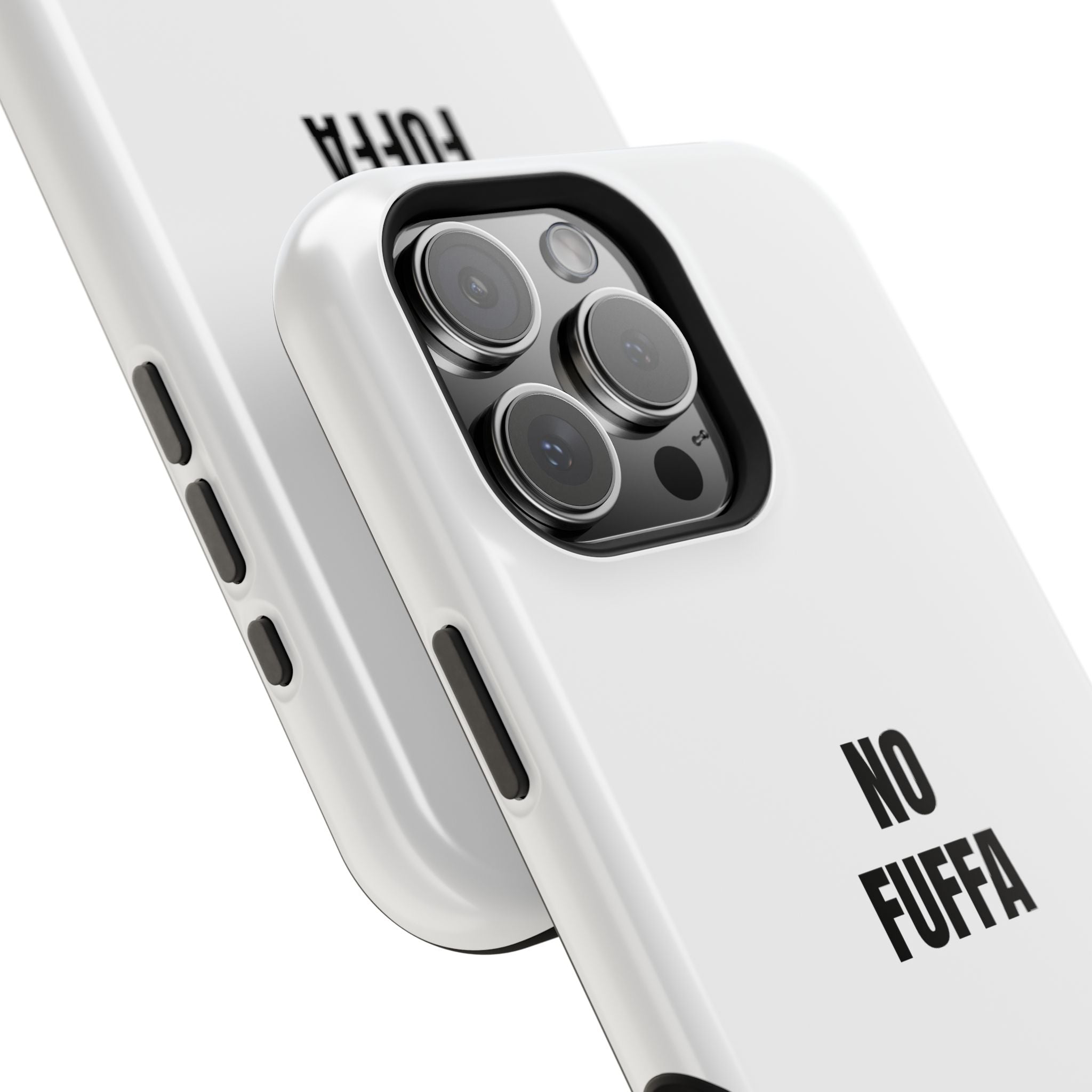 “NO FUFFA” - WHITE COVER